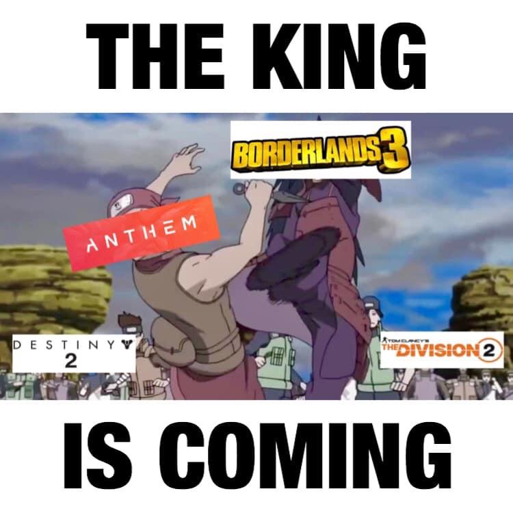 I can’t wait. What are you guys looking forward to in borderlands 3