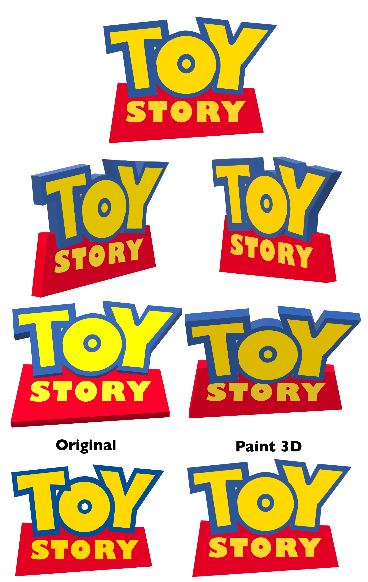 Toy Story Png Logo Editable