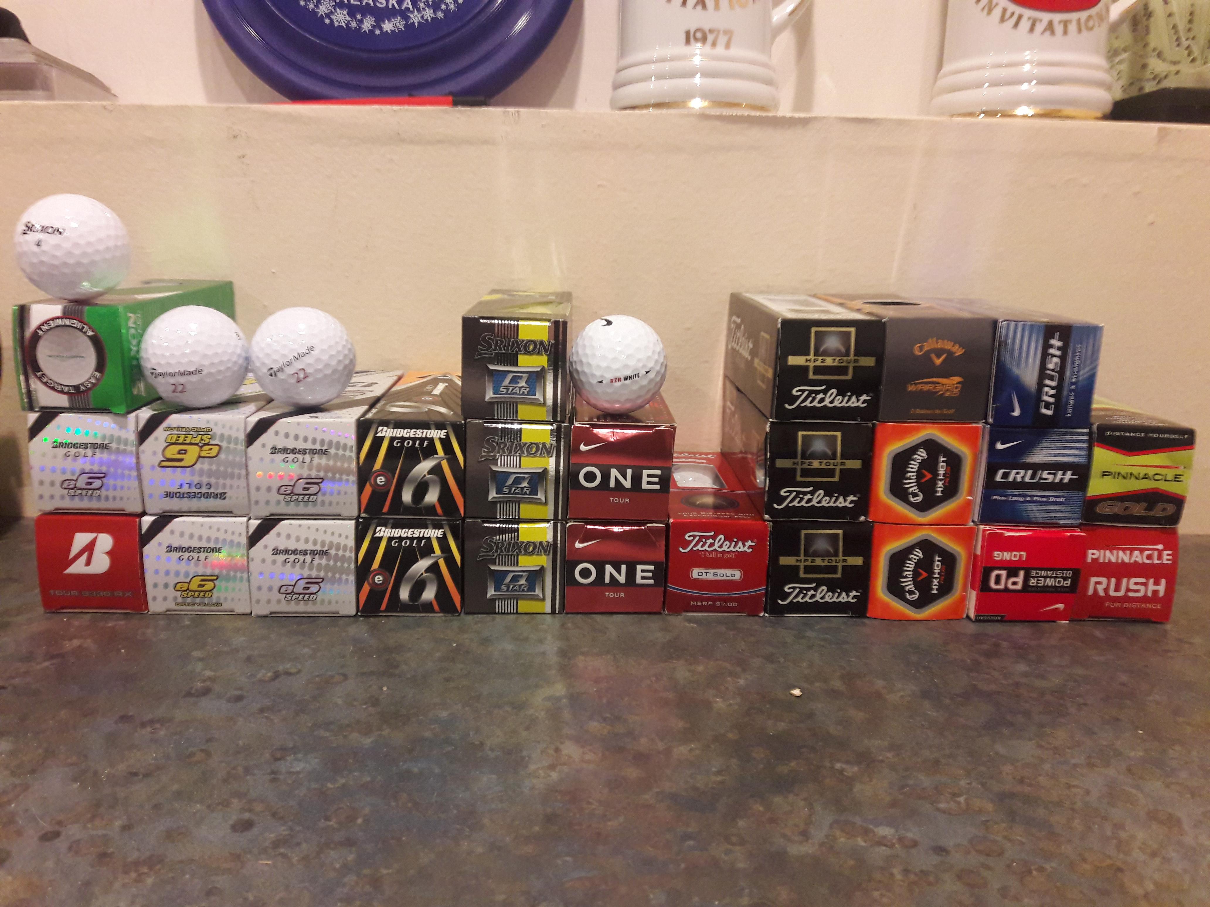 Craigslist find! 82 New stillinsleeve balls for 20! Score! r/golf