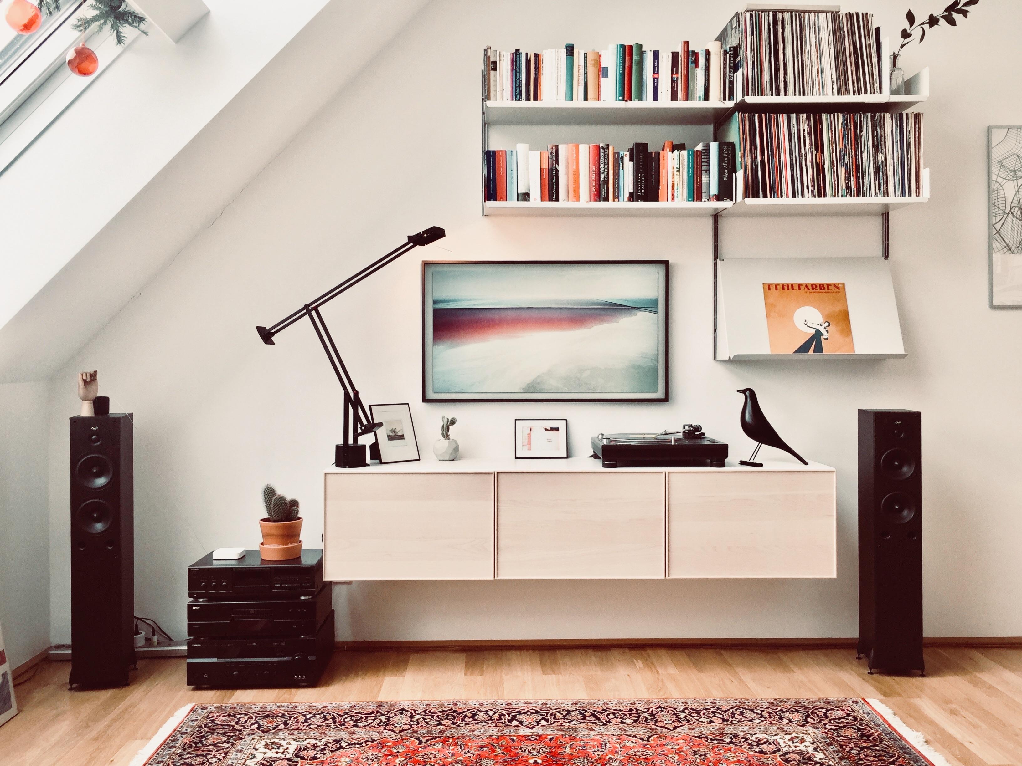 My living room (media wall) r/malelivingspace