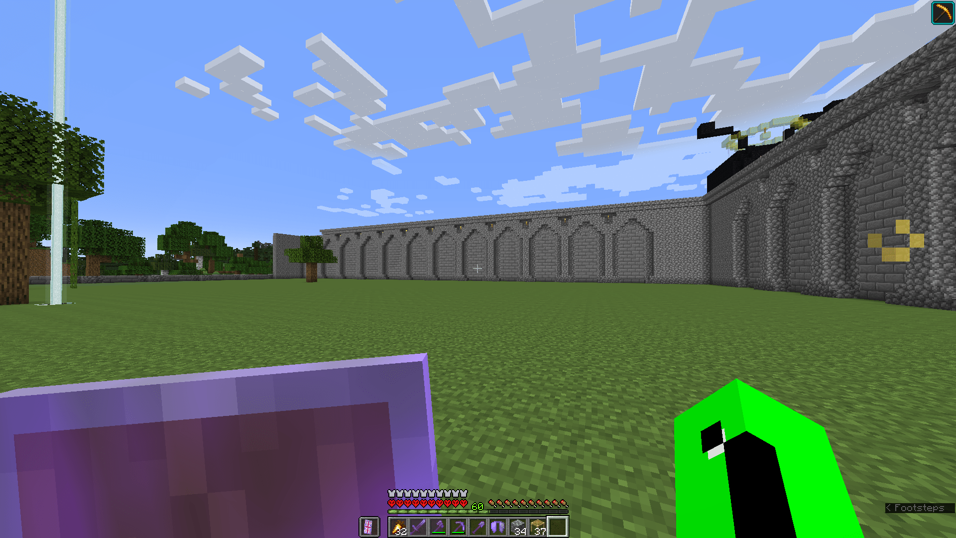 ideas to spruce up this wall design? (W.I.P) r/Minecraft