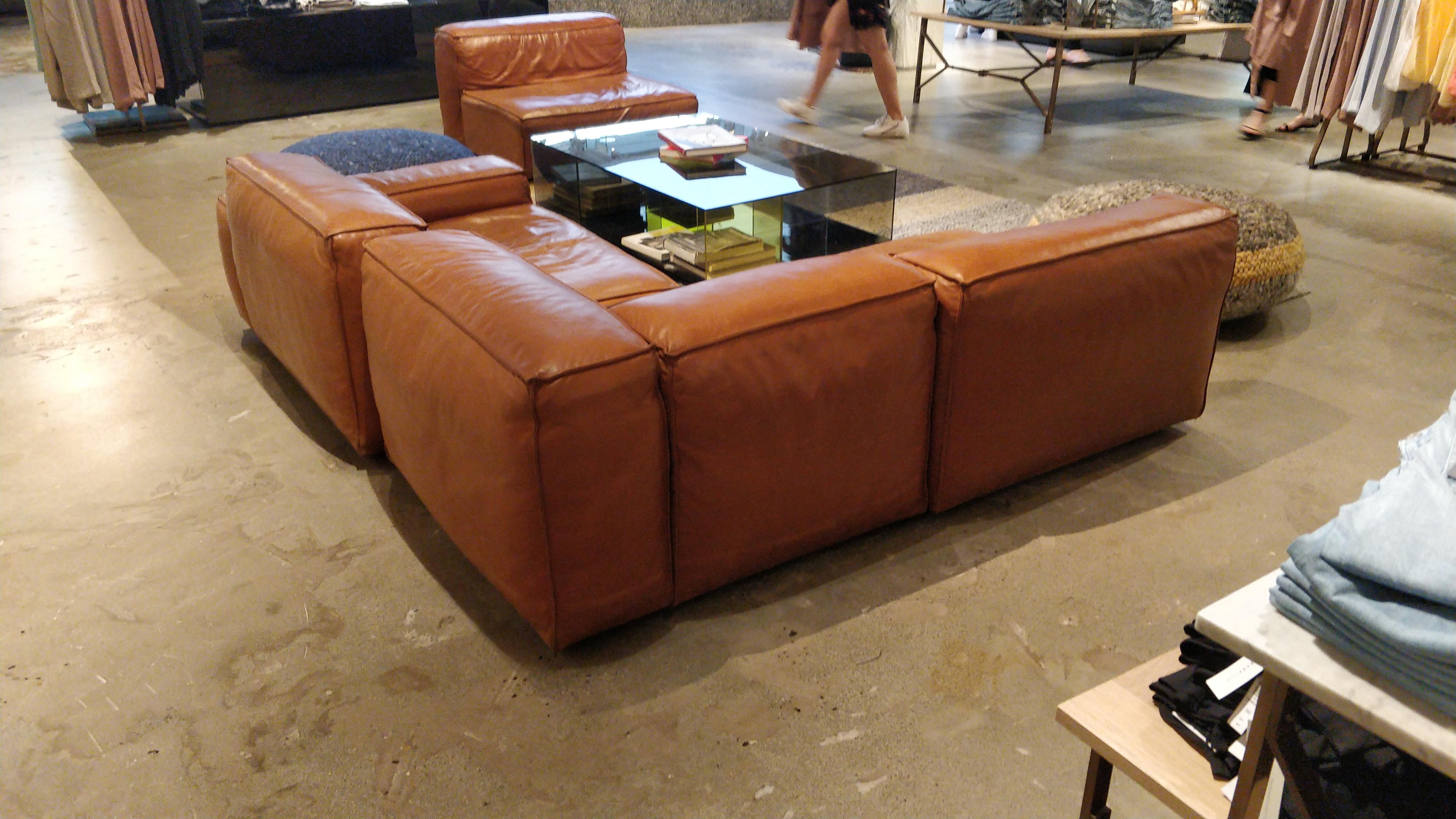 This couch! Was in an Aritzia store in Vancouver. I want to live in