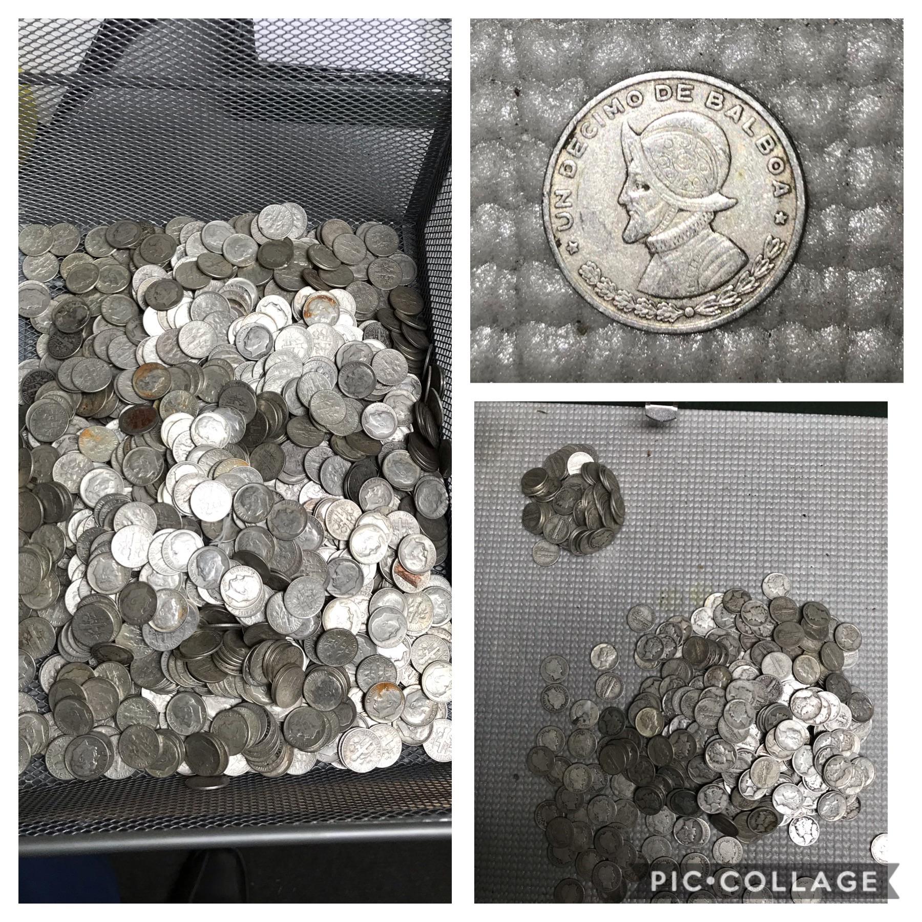 Pilfering through the second 10 lb bag of silver dimes brought new hope in junk silver. So far