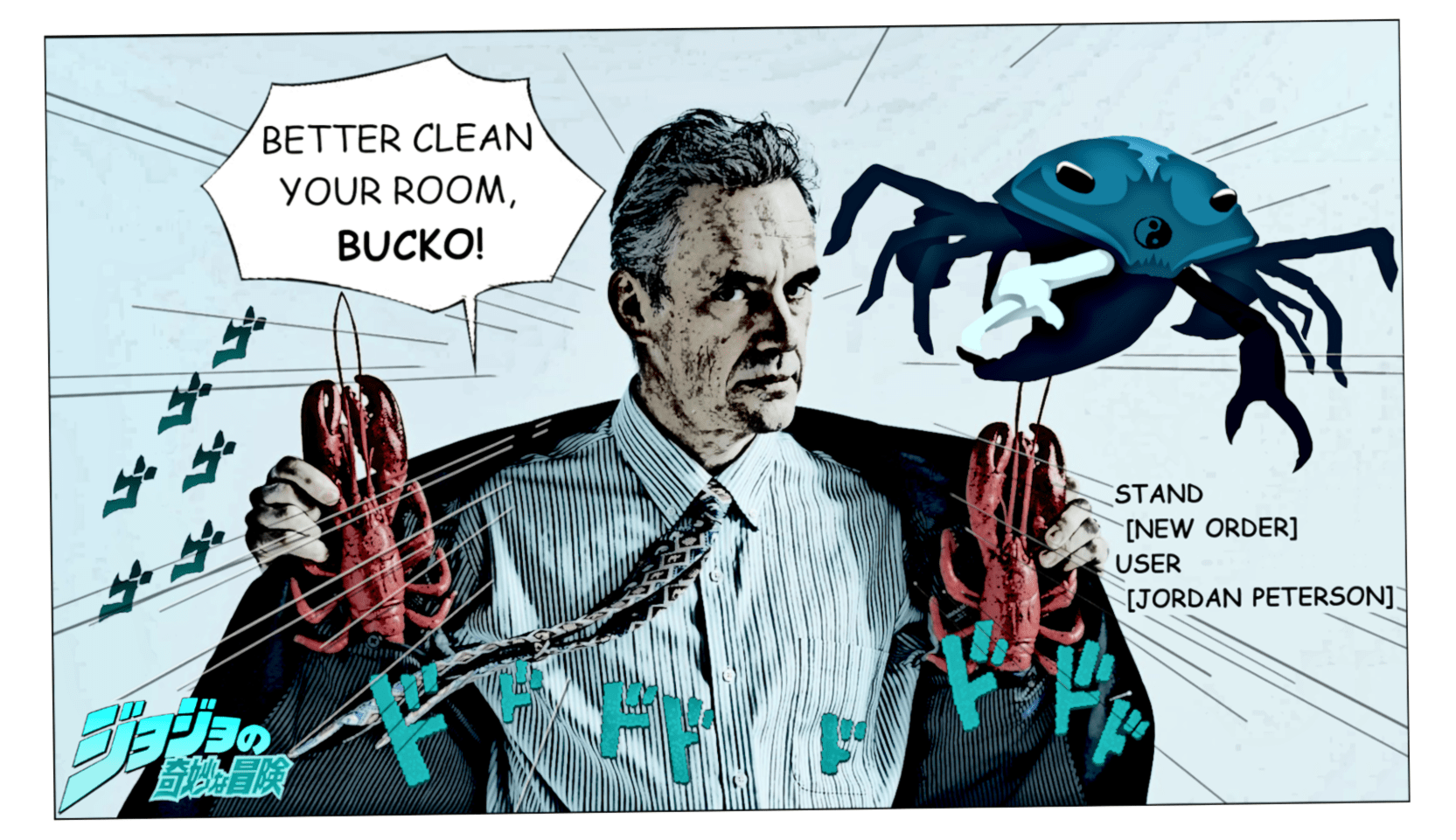 Jordan's Bizarre Adventure Lobster Hierarchy r/Jordan_Peterson_Memes