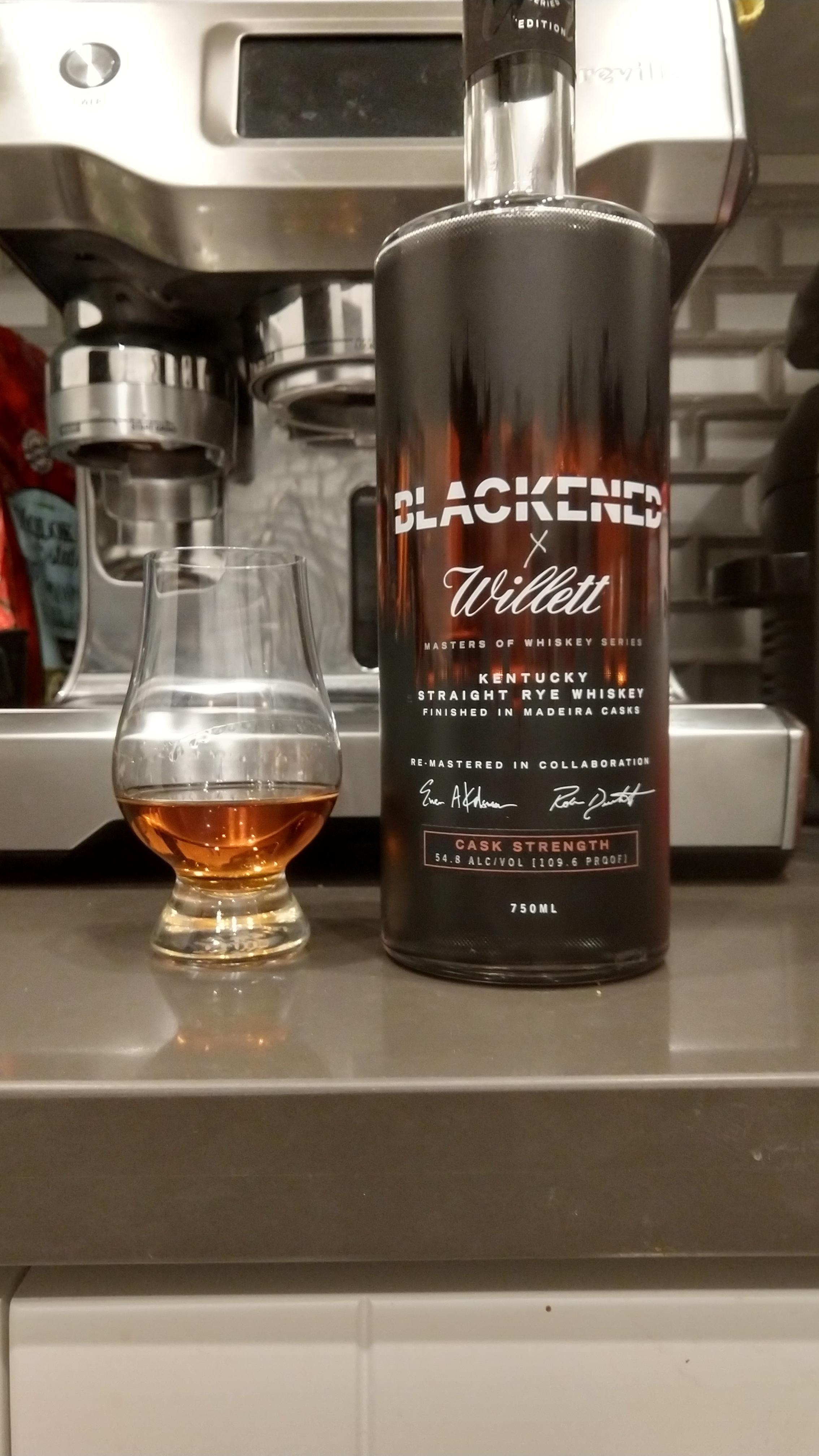 Review BLACKENED x Willett Cask Strength Kentucky Straight Rye Whiskey r/bourbon
