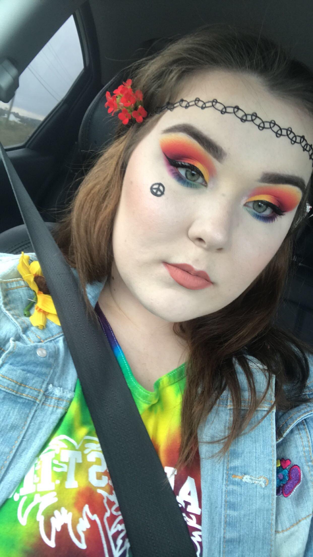 Hippie Costume Makeup