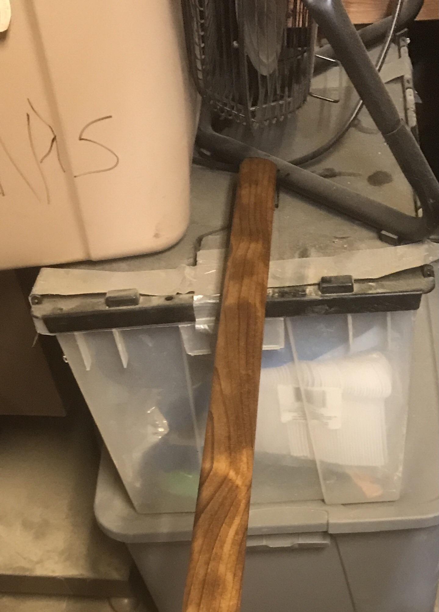 Blotchy dark walnut Danish oil finish on pine. Is there anyway to fix