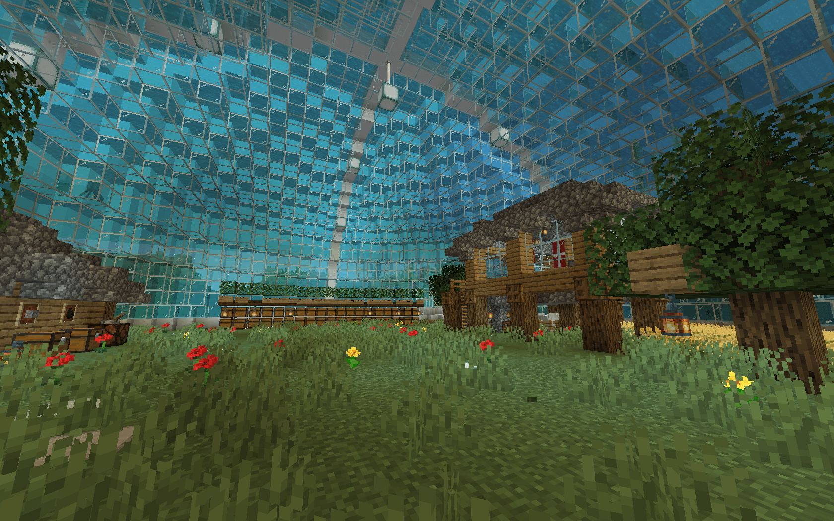 My Survival Base, which is underwater in a coral reef. r/Minecraft