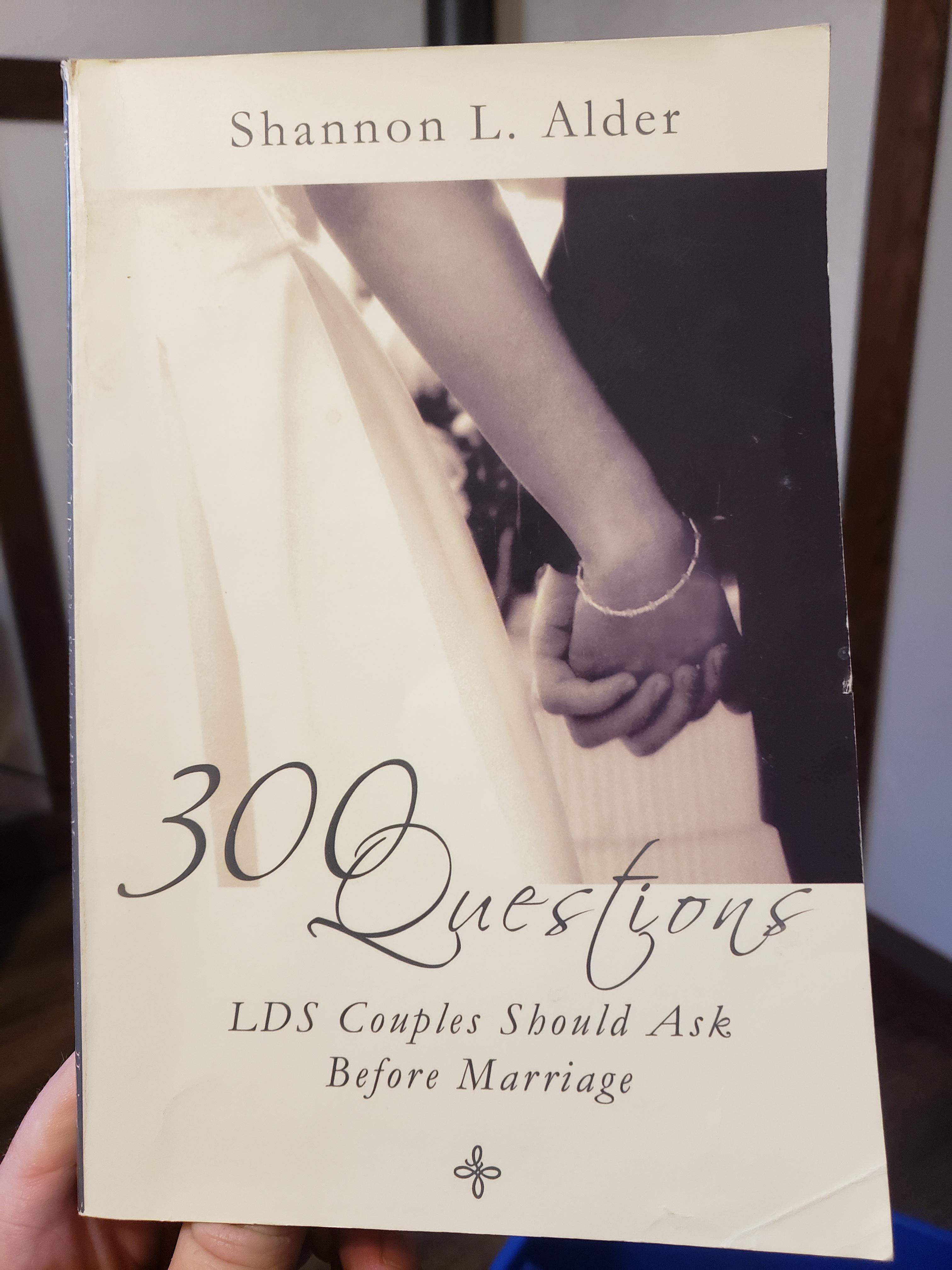 Out of 300 questions to ask a future eternal mate, do you pay tithing