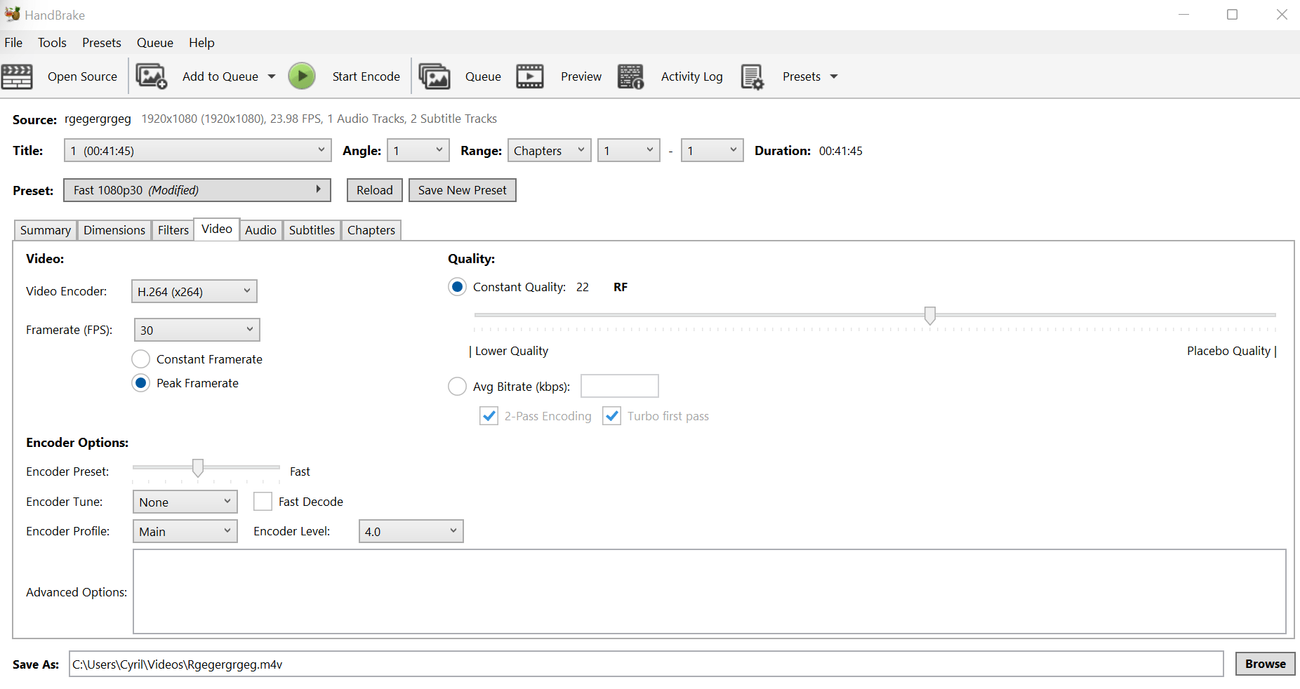 Handbrake settings for 4K HDR movies? handbrake