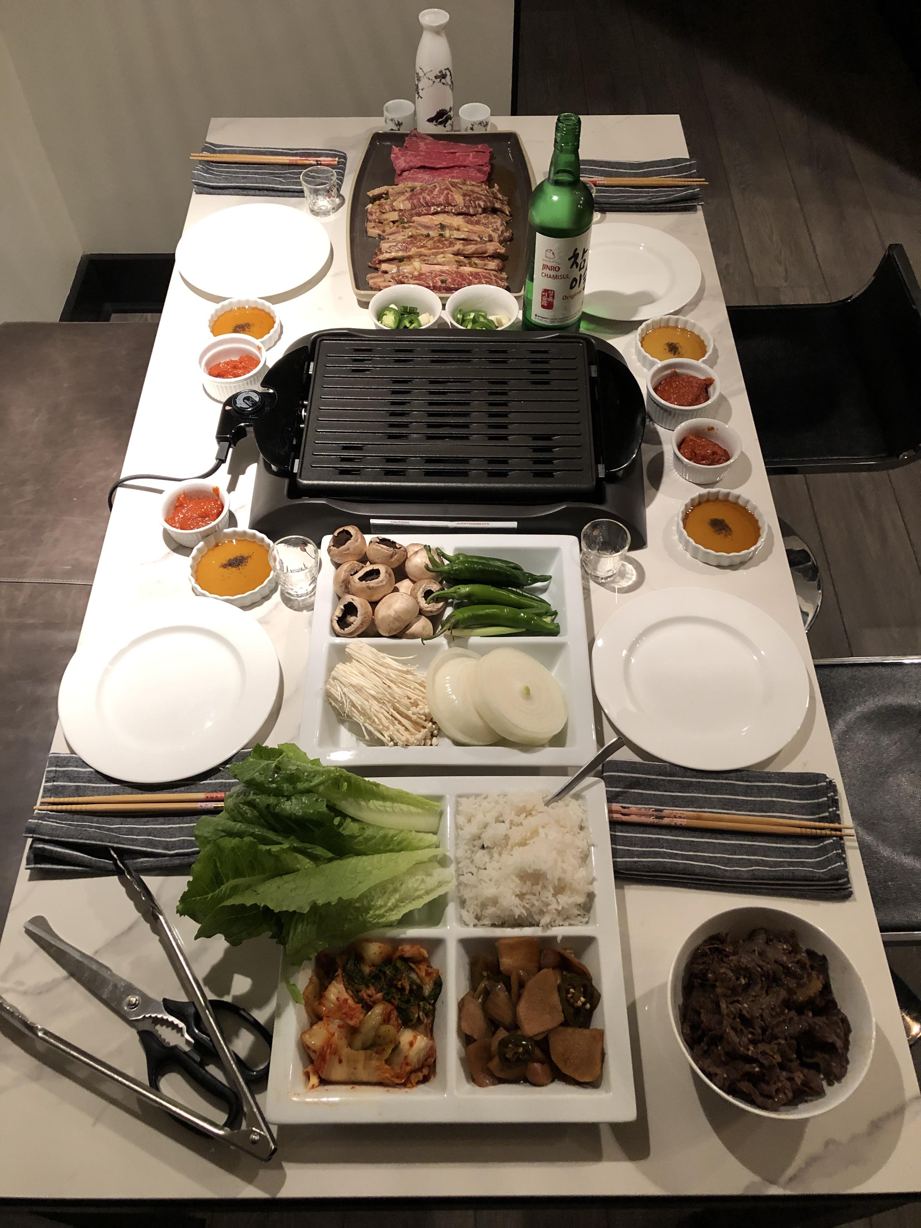 [Homemade] Korean BBQ r/food