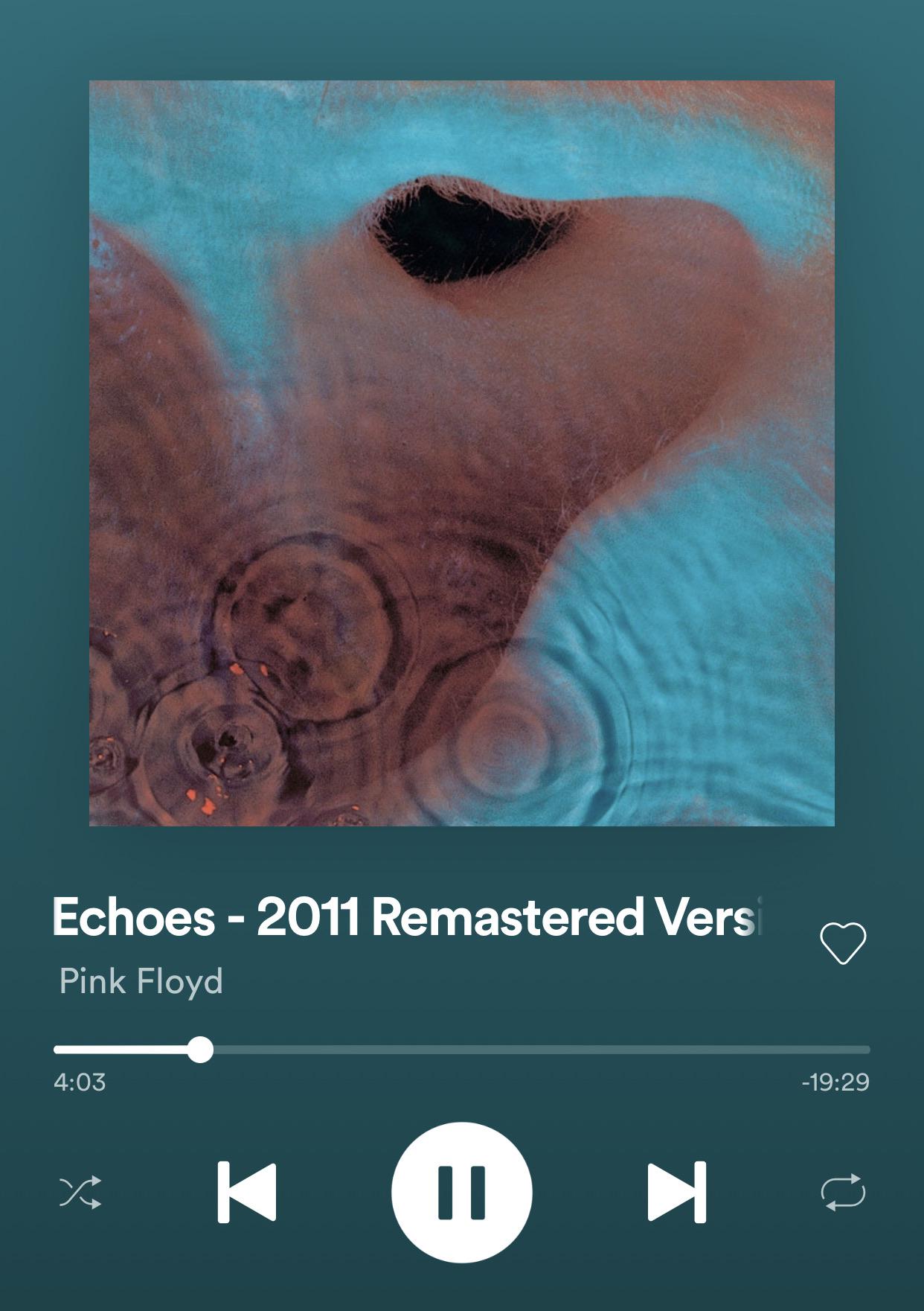 Pink Floyd is definitely one of the best bands to listen to while on