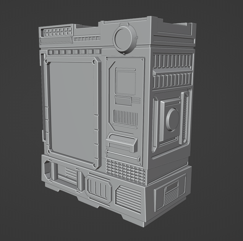 Trying my hand with hard surface modelling! r/blender