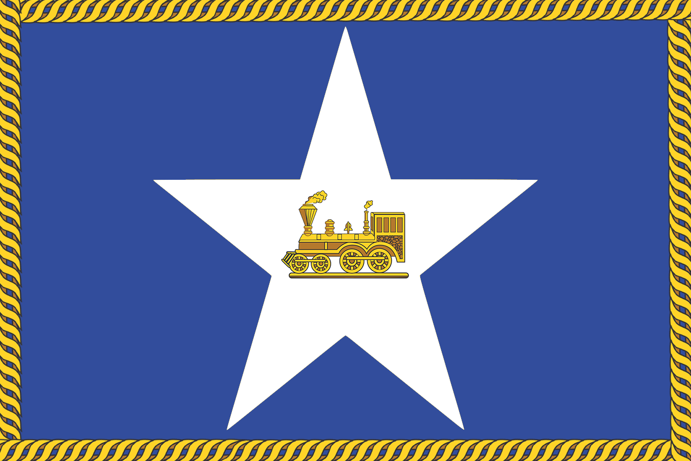 Redesigned Houston Flag vexillology