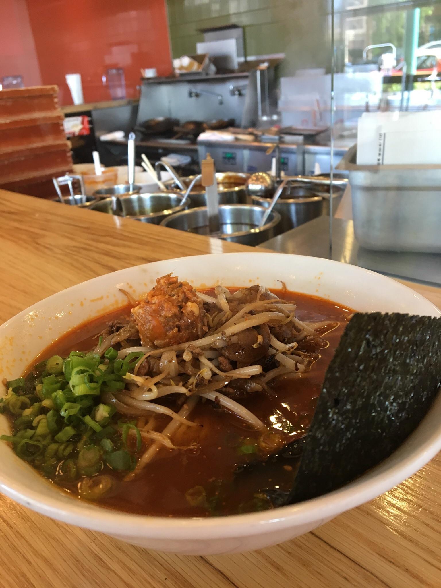Spicy shoyu ramen at Haikan in DC r/ramen