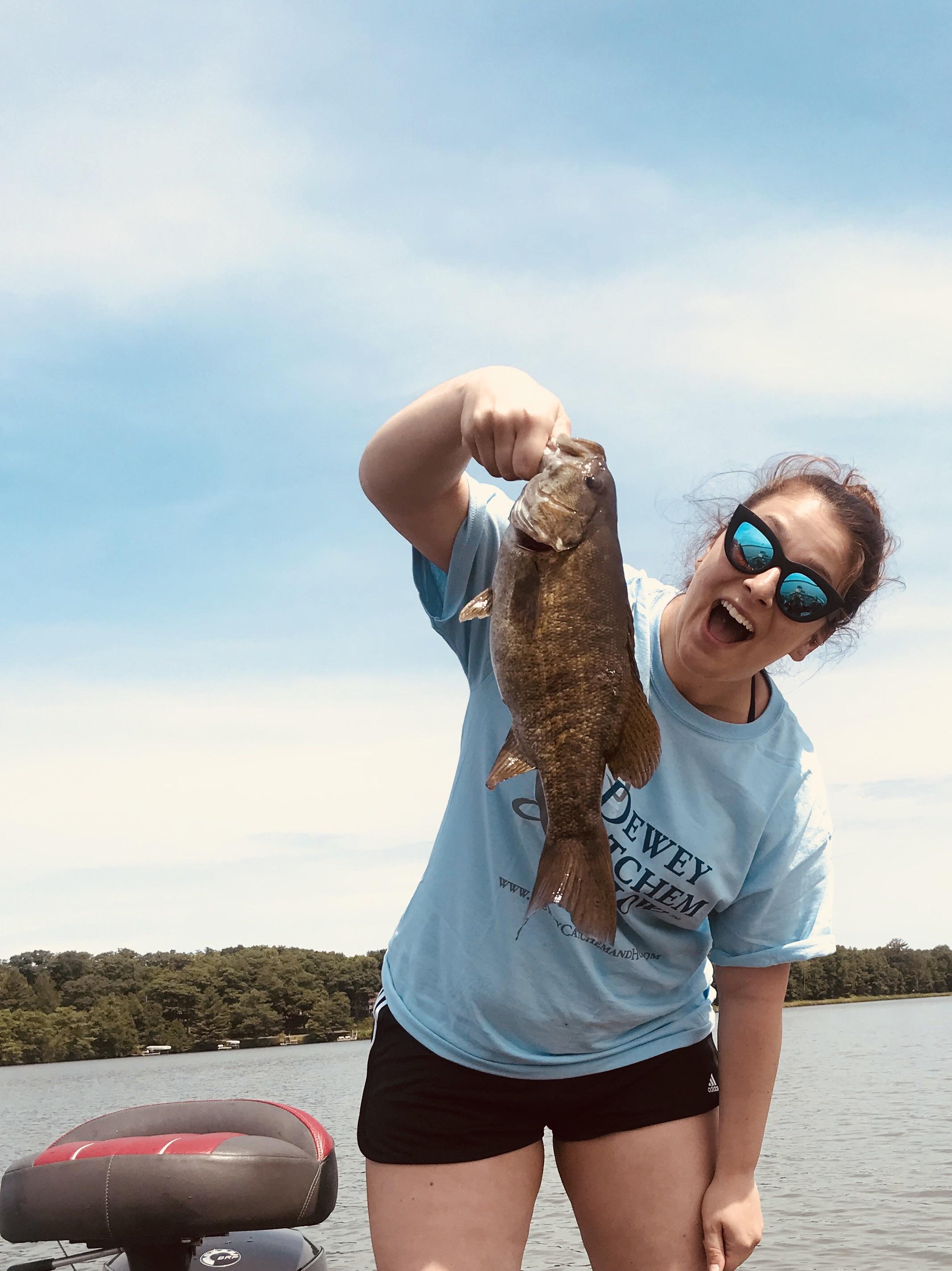 Day Two 17 1/2” Little Arbor Vitae Lake WI caught on a tube! r/Fishing