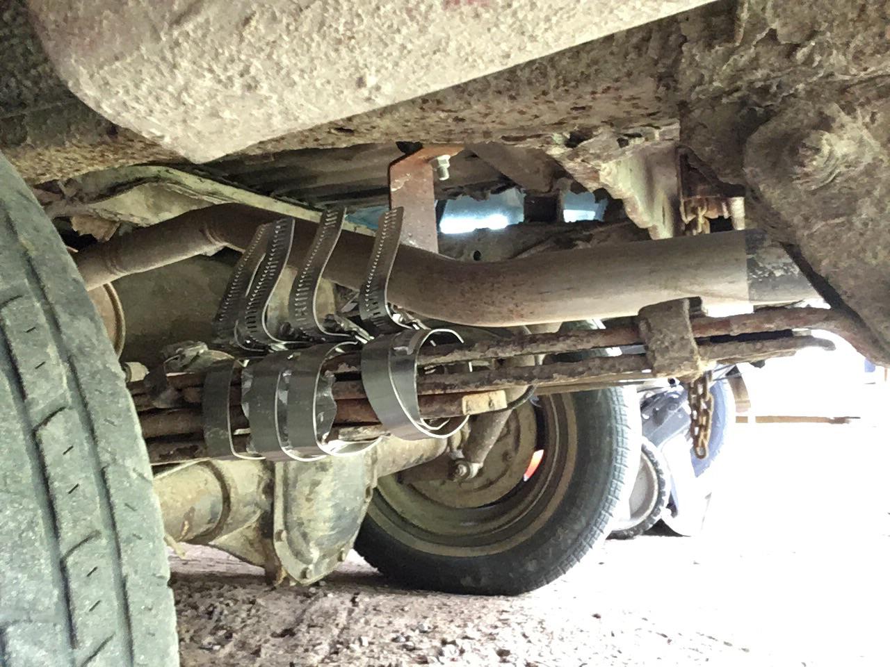 Leaf springs falling apart? Hose clamps. r/redneckengineering