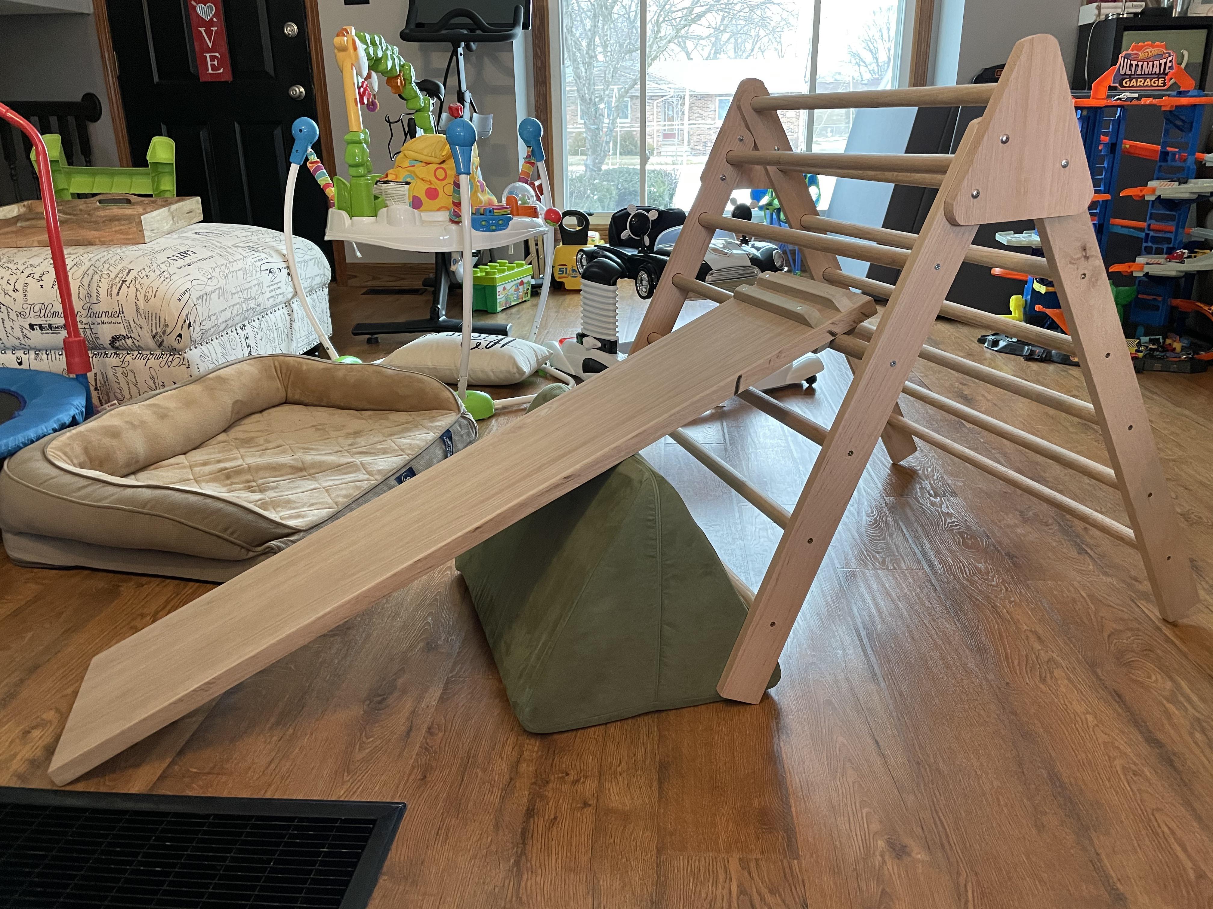 Built this for my 3 year old out of red oak but for a 2nd one Poplar is