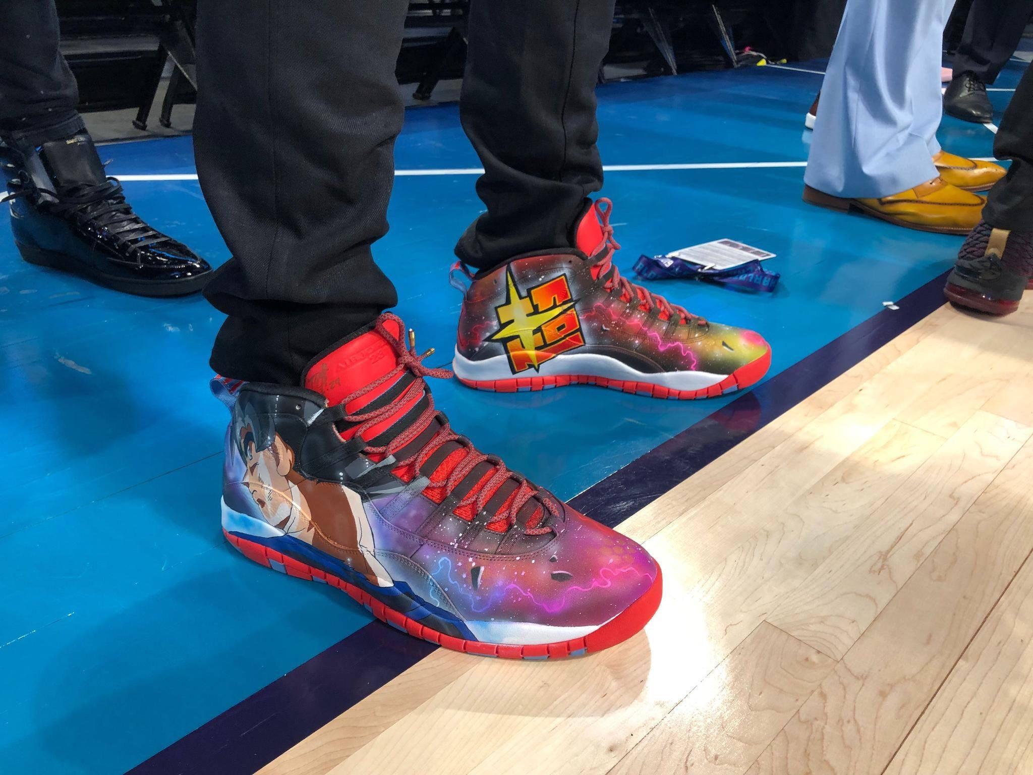 southkaidragonball Dragon Ball Z Shoes Jordans Goku Off White Jordan