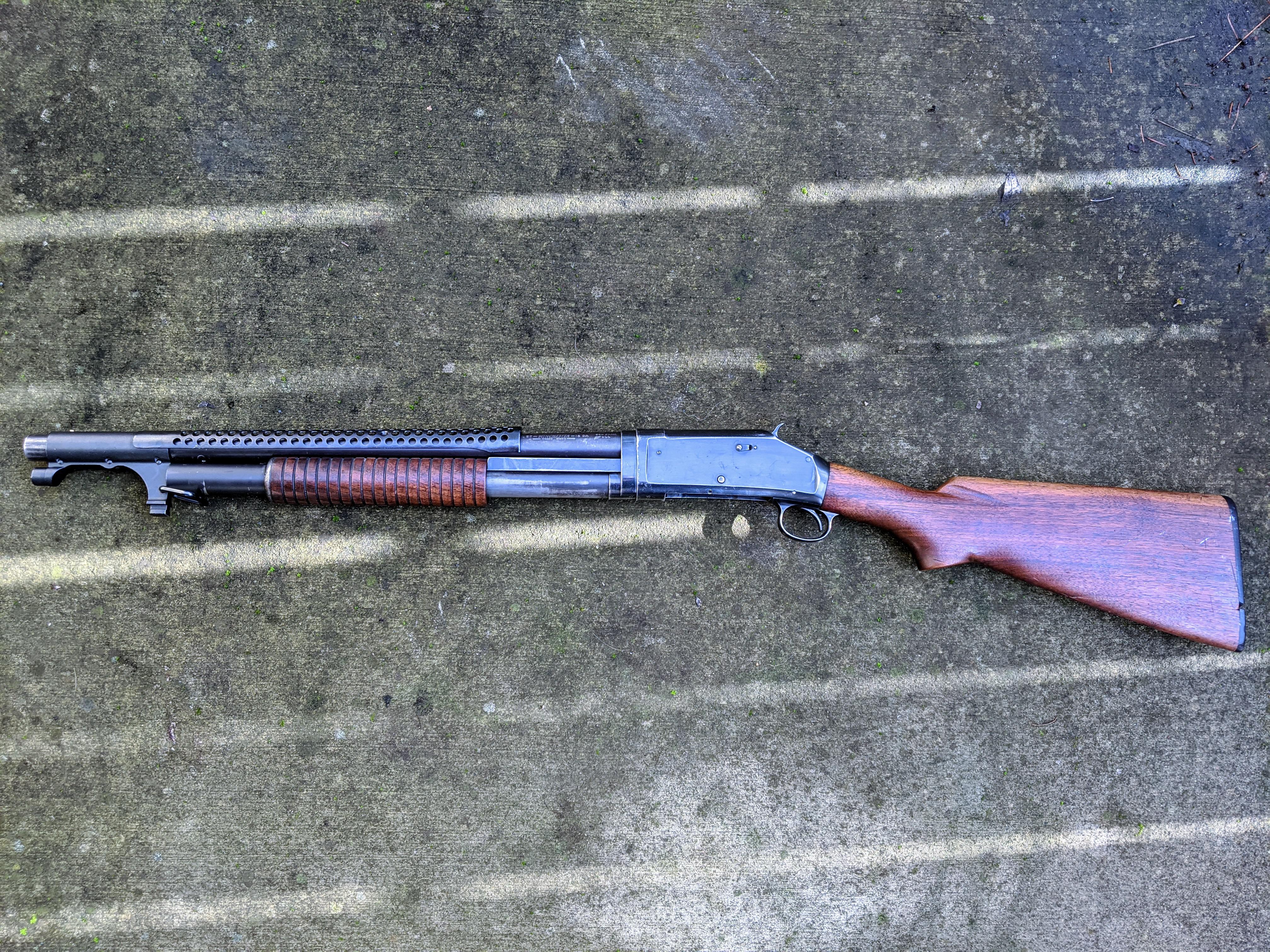 Newly finished Winchester 1897 Trench Replica r/guns