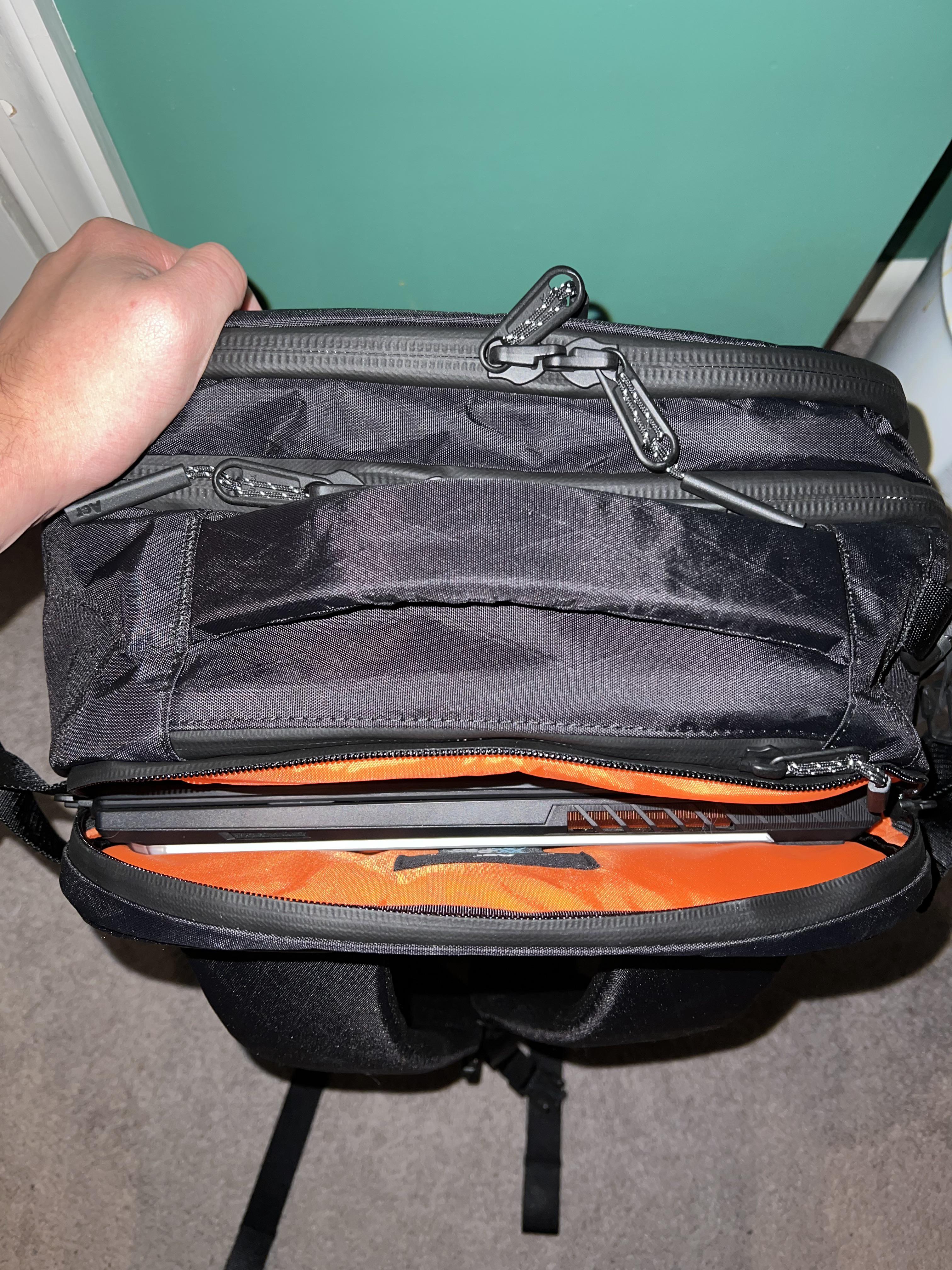 Follow Up The Aer Travel Pack 2 XPac can fit a beefy 17.3in Gaming