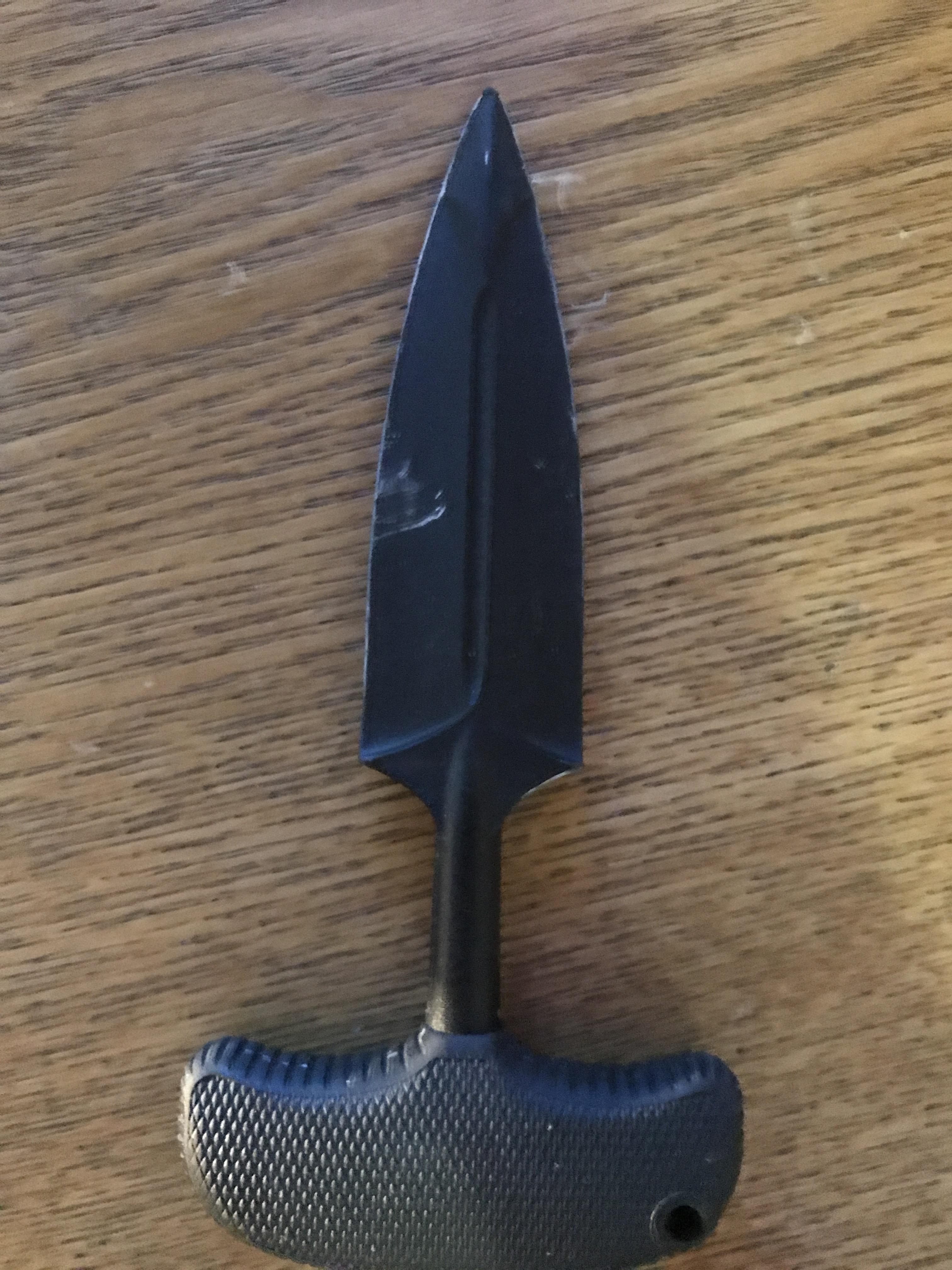 Is this plastic bladed push knife legal in California? r/knives