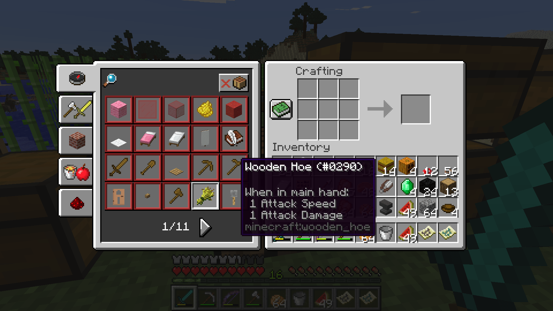 Two beds in recipe book??? r/Minecraft