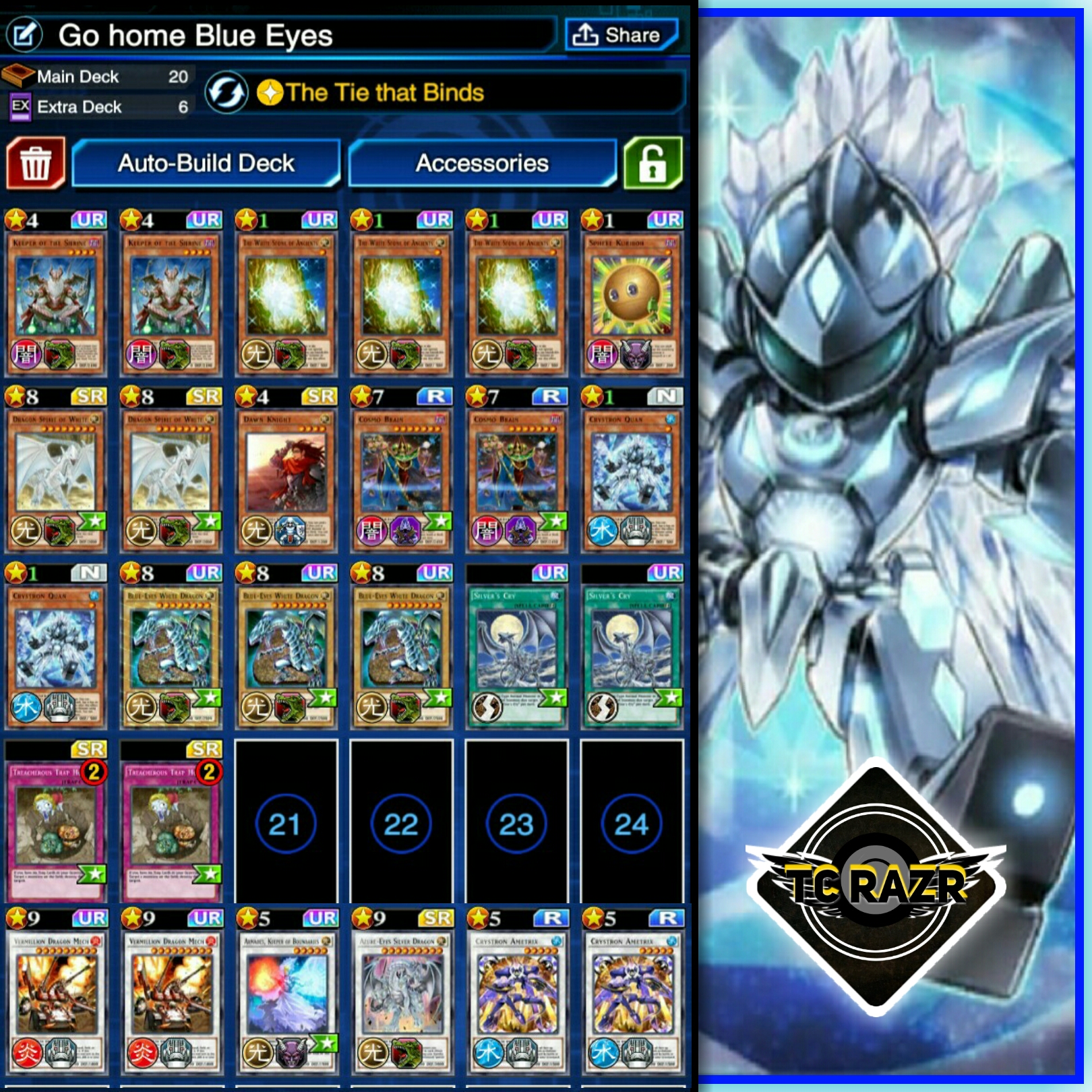 [DECK] A new way to play Blue eyes. Surprise factor. r/DuelLinks