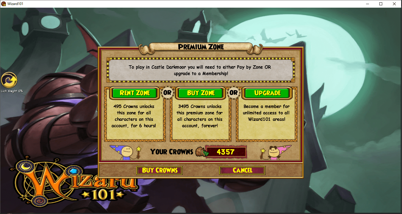 "All of wizard city is free this weekend" r/Wizard101