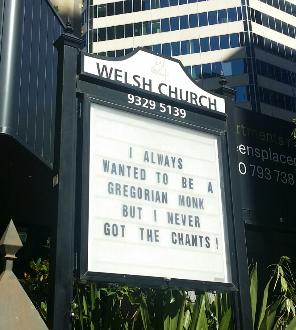 You've got to love the Welsh Church on La Trobe Street! r/melbourne