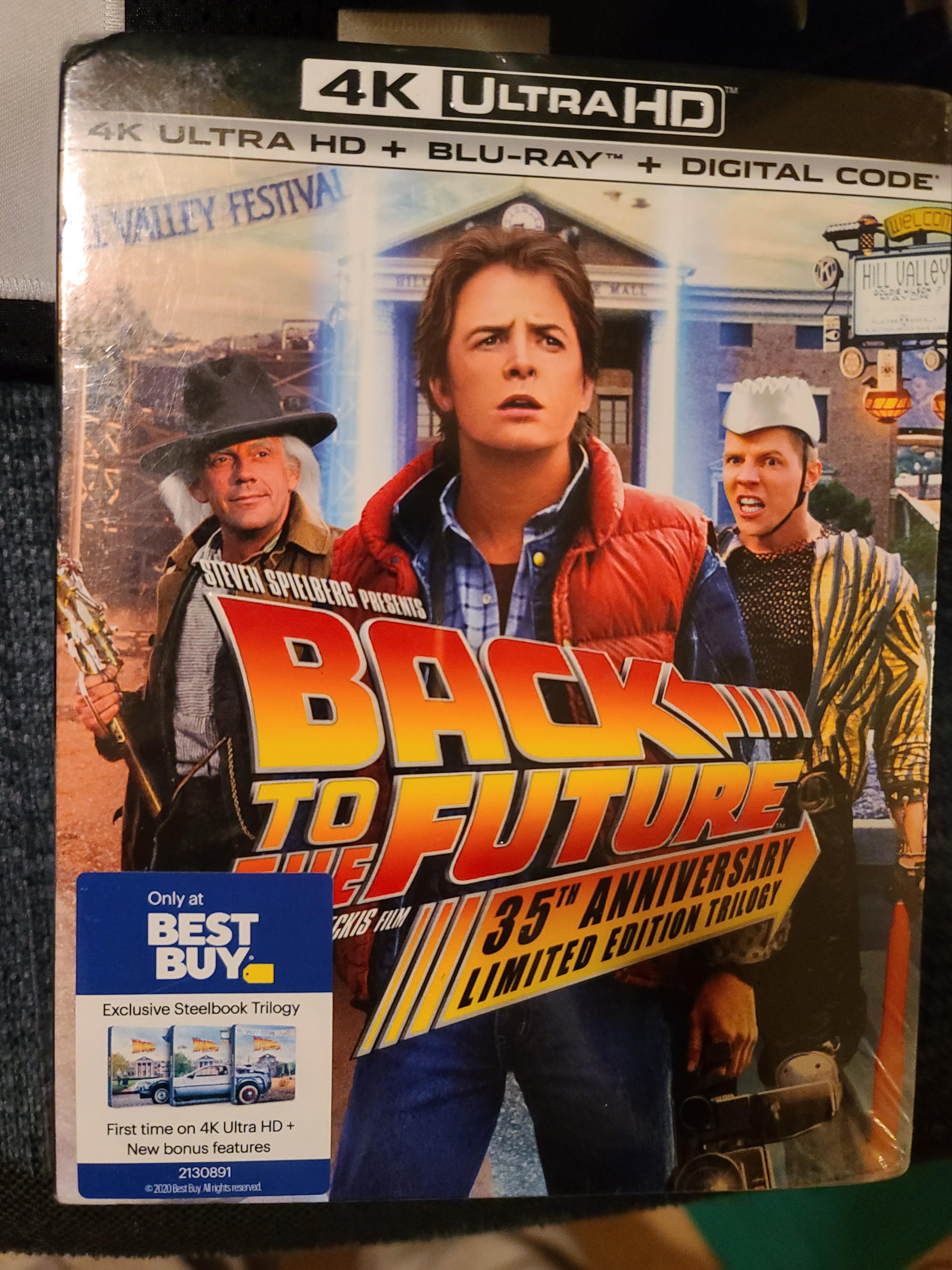 New Arrival Back To The Future 4K Steelbook Collection. (4K