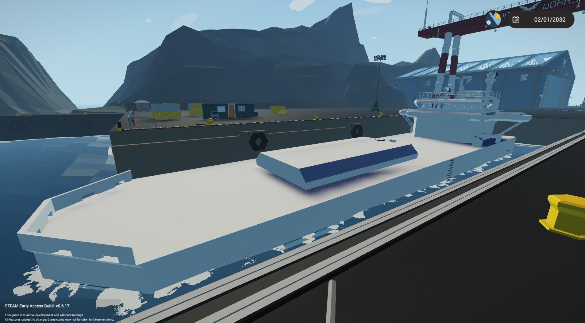 Dreaming of selling fluid faster. WIP 560K liter tanker. r/Stormworks