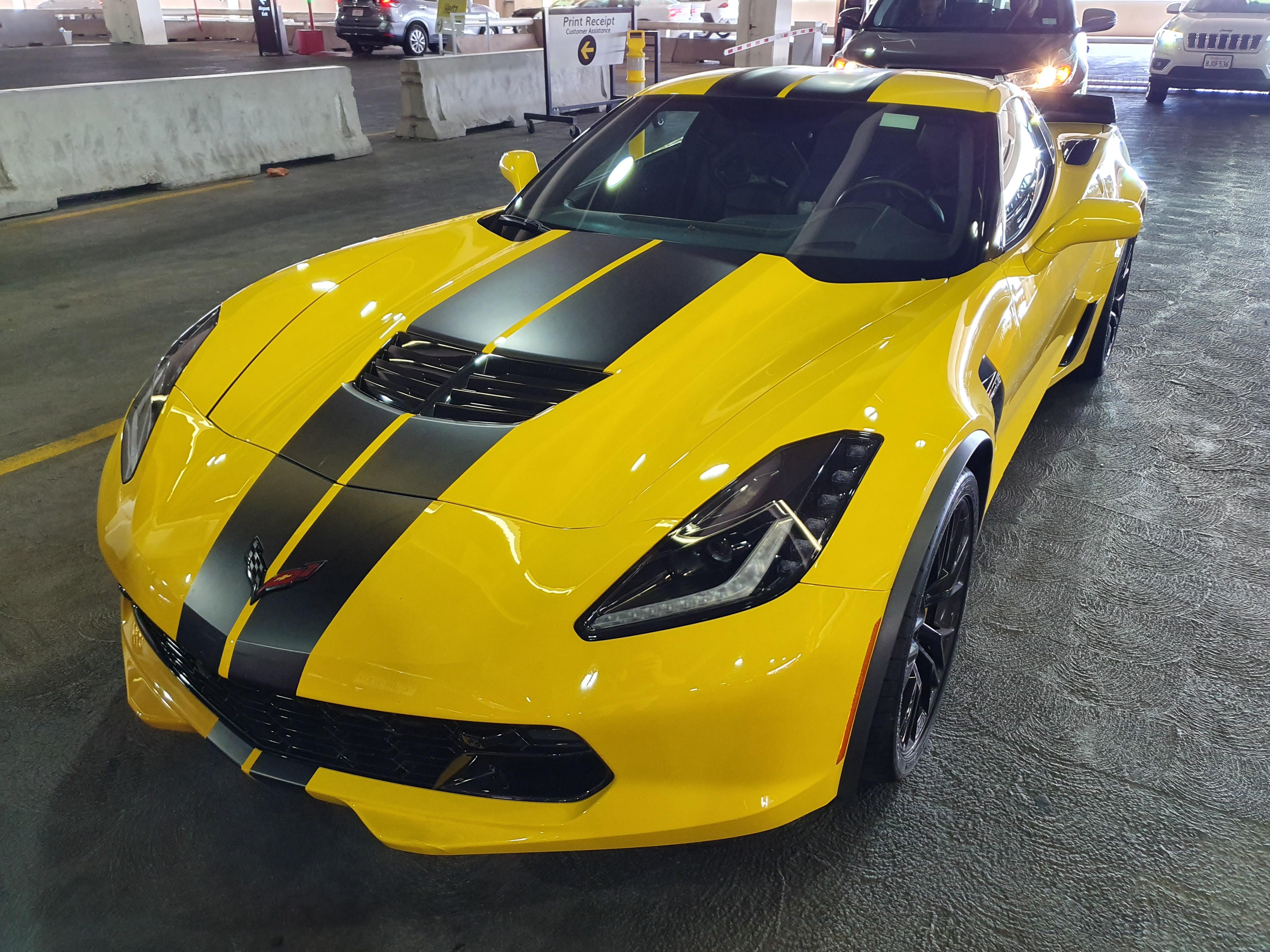 Rented a Hertz Z06 to drive to my Vegas wedding r/Corvette