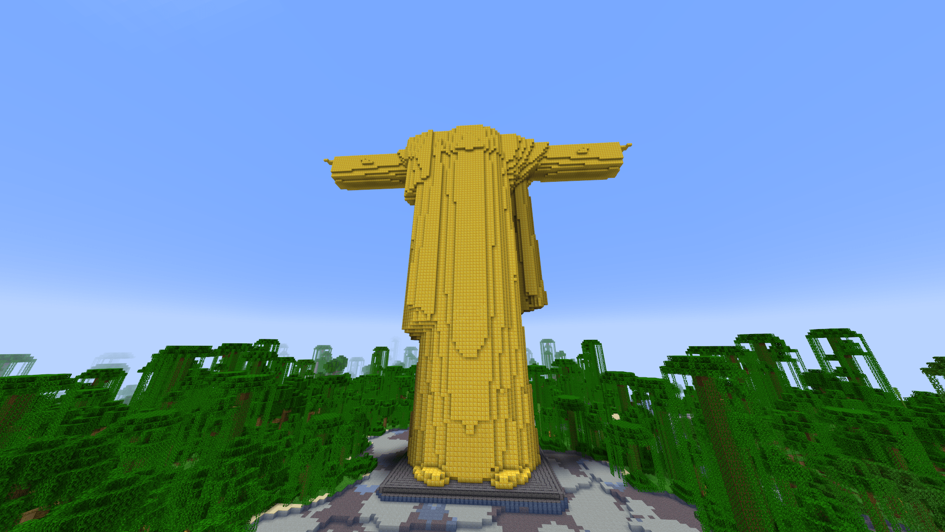 Jesus Statue Rio Minecraft