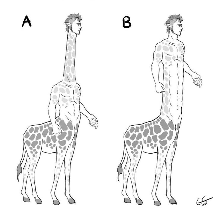 Blursed_Giraffe Centaur r/blursedimages