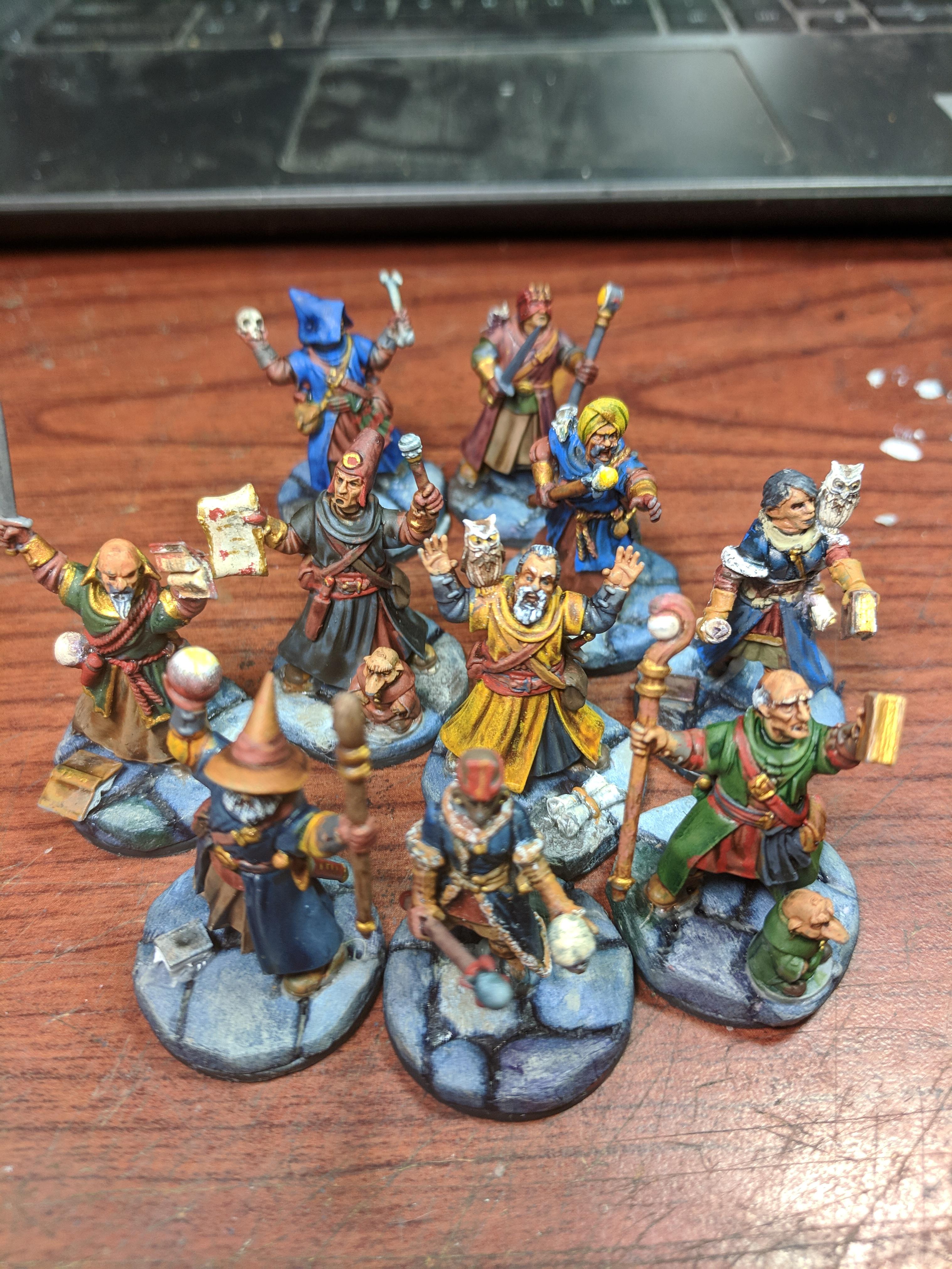 Other Warhammer Miniature Wargames Toys & Games Frostgrave Wizards