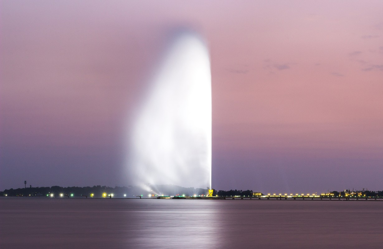 King Fahd's Fountain, Jeddah, Saudi Arabia the highestreaching