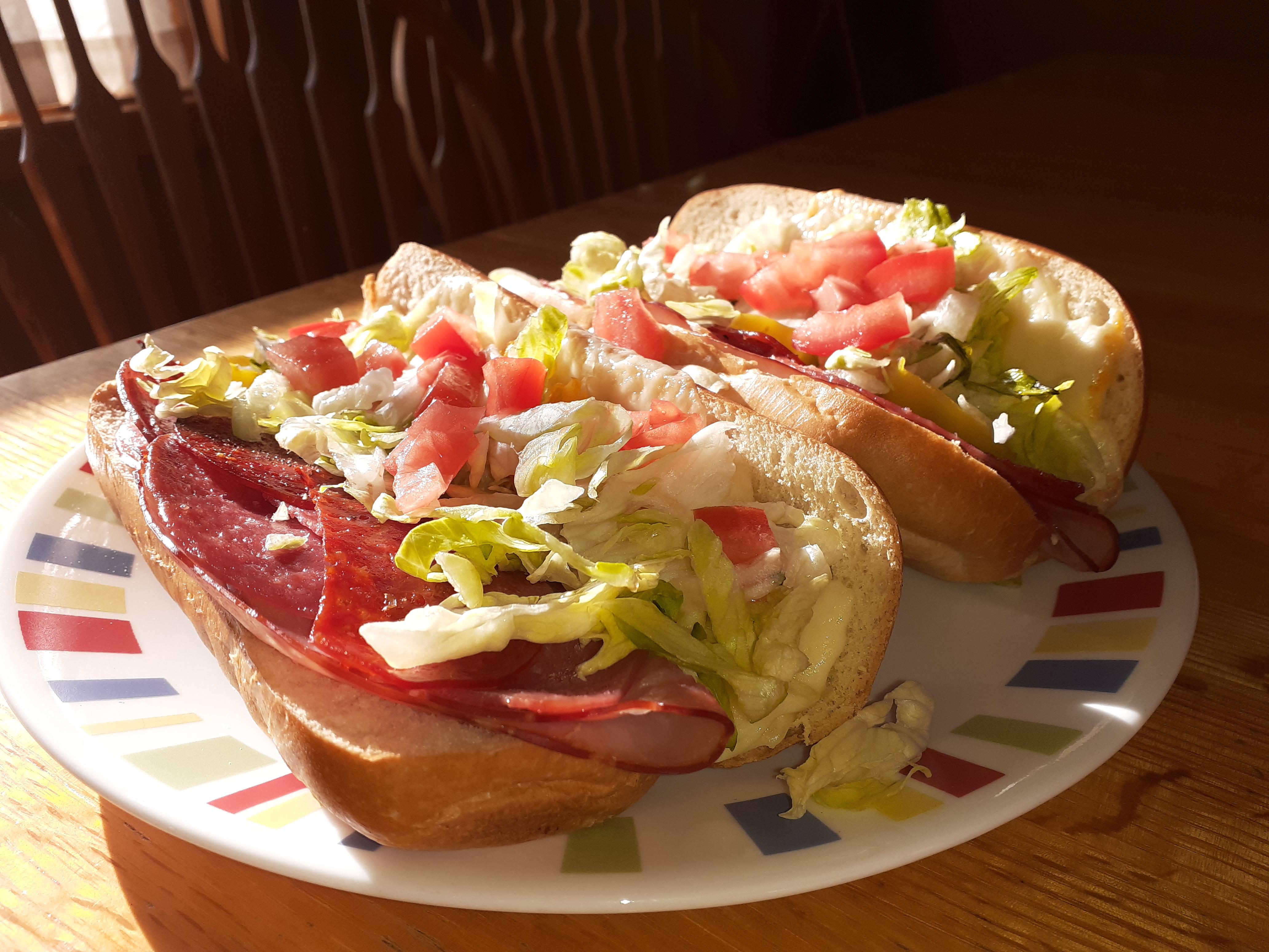 Italian subs. Air fryer toasted. r/airfryer