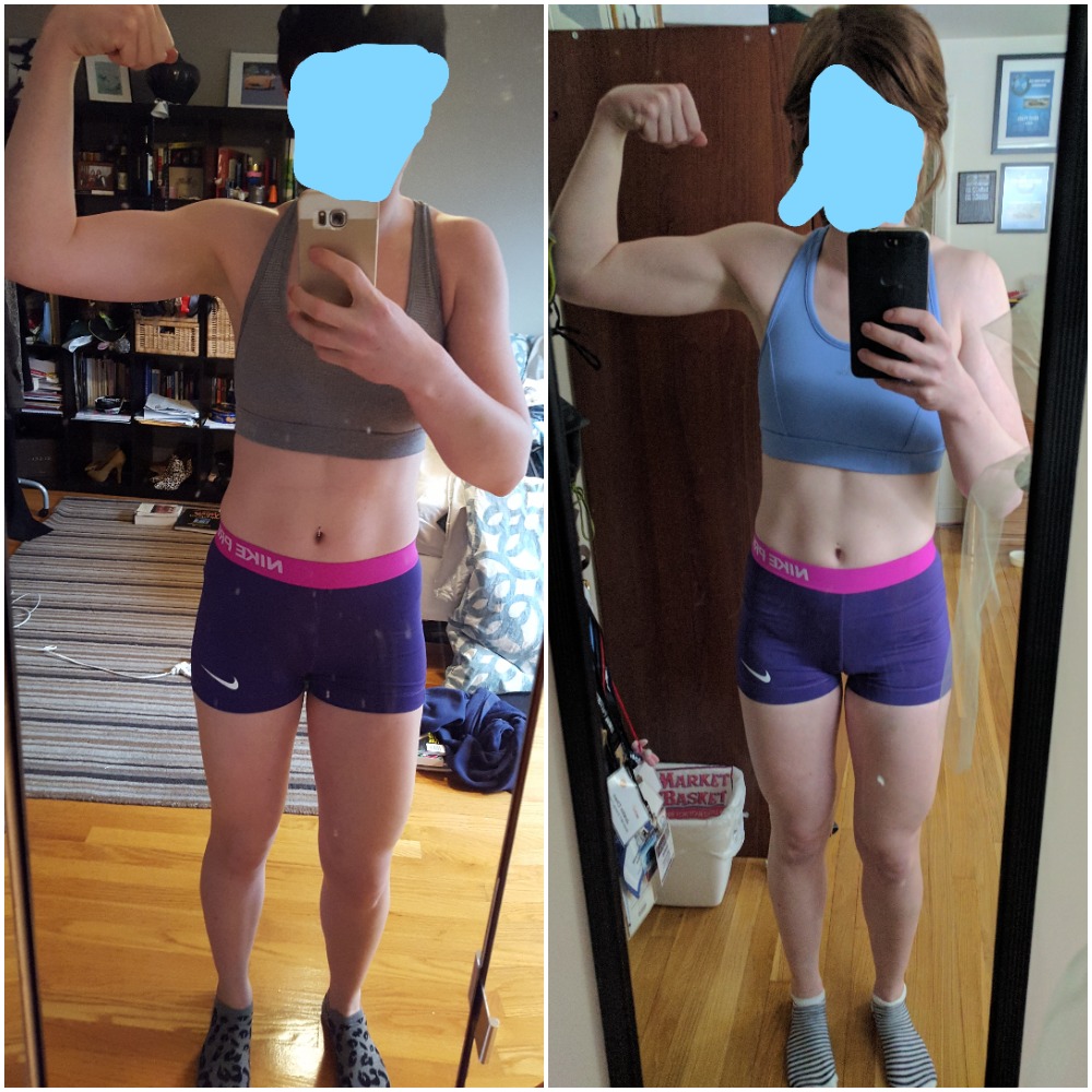 F/24/5'7" [142 lbs (1 year) Progress r/progresspics