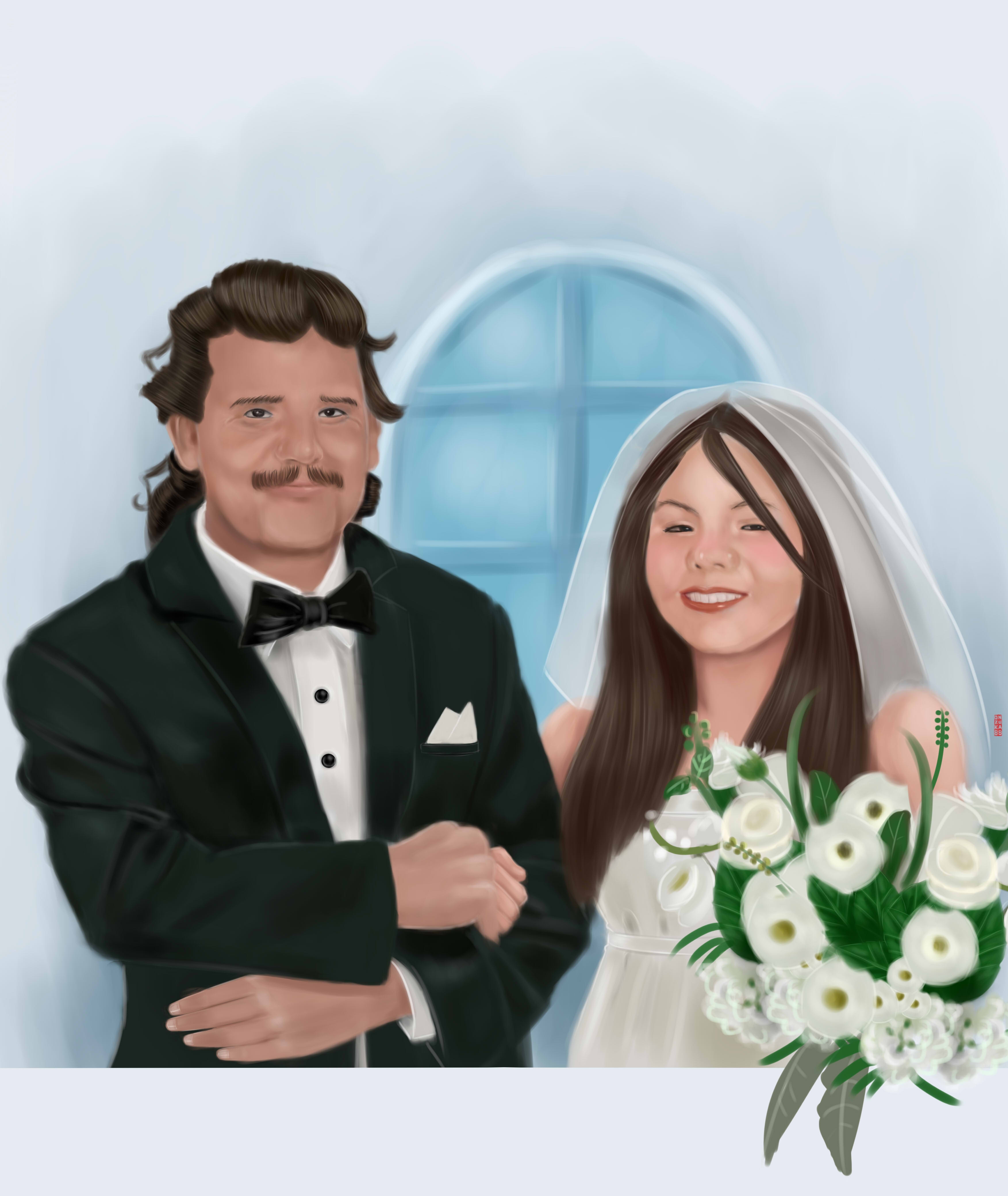 For u/LemonHazeShark Father Daughter Wedding DrawForMe