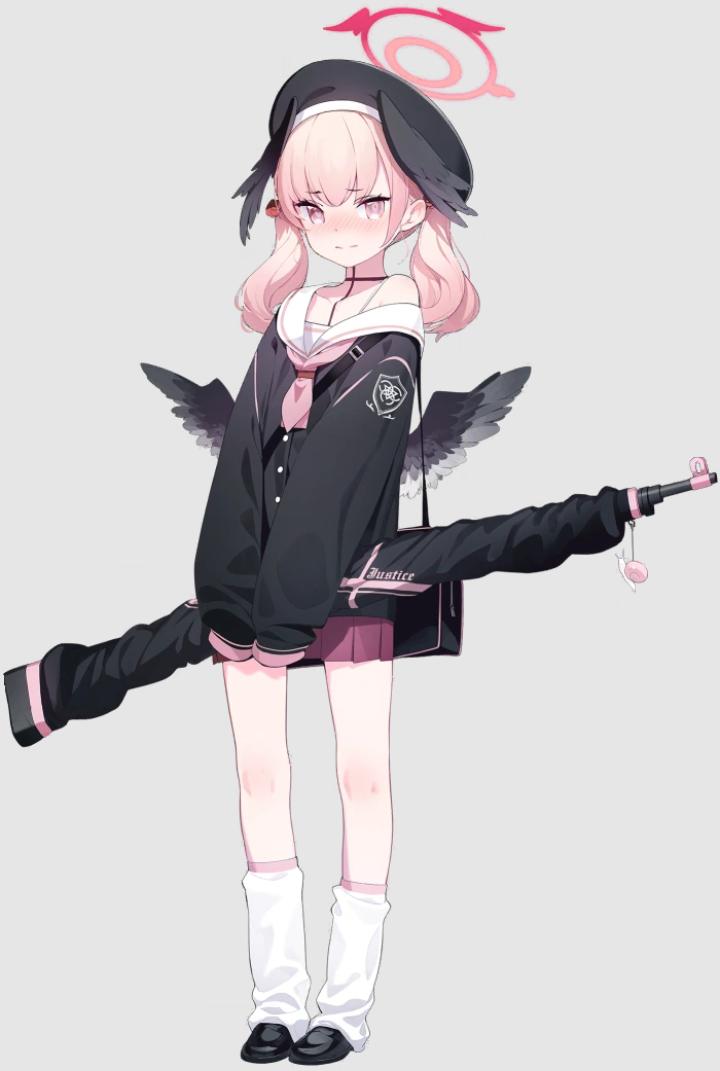 Why does Koharu act like a prude but wear a really loose uniform that