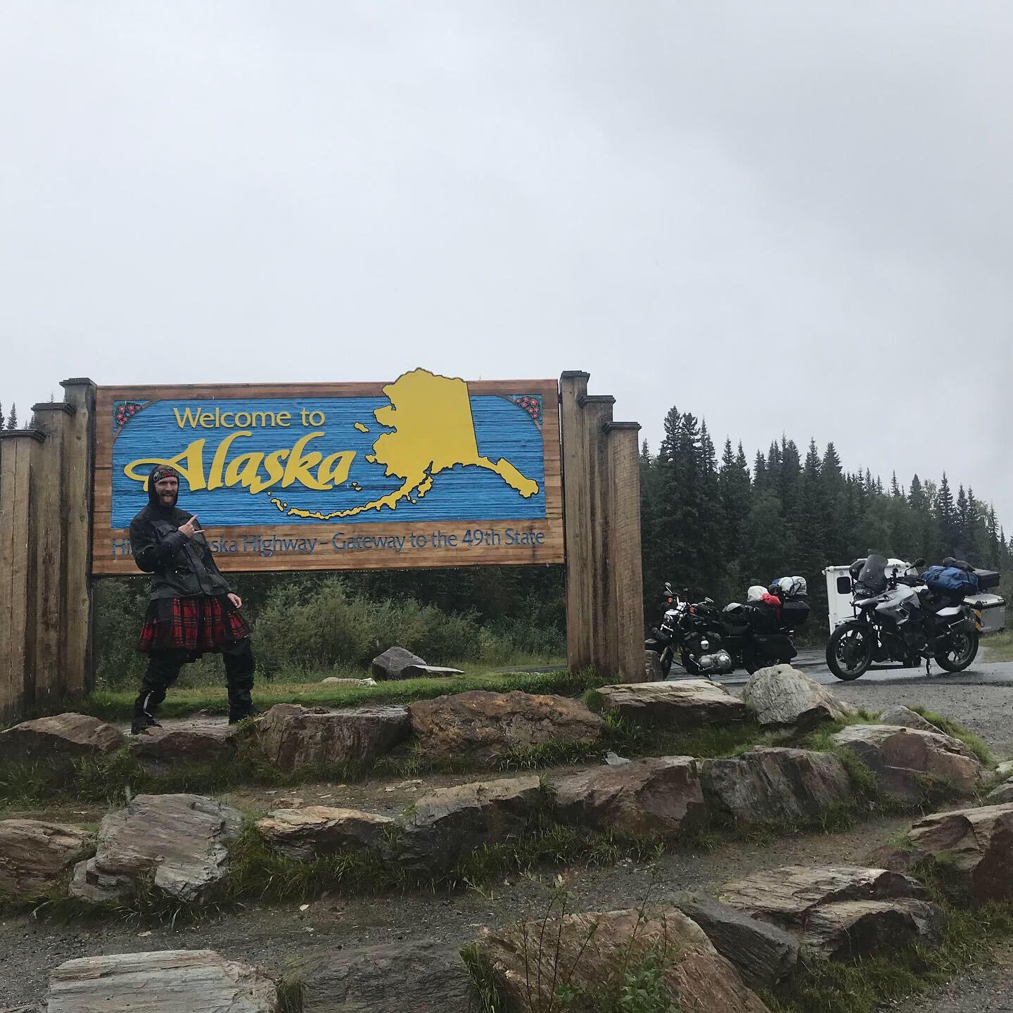 Made it to Alaska and still heading for Deadhorse. r/Harley