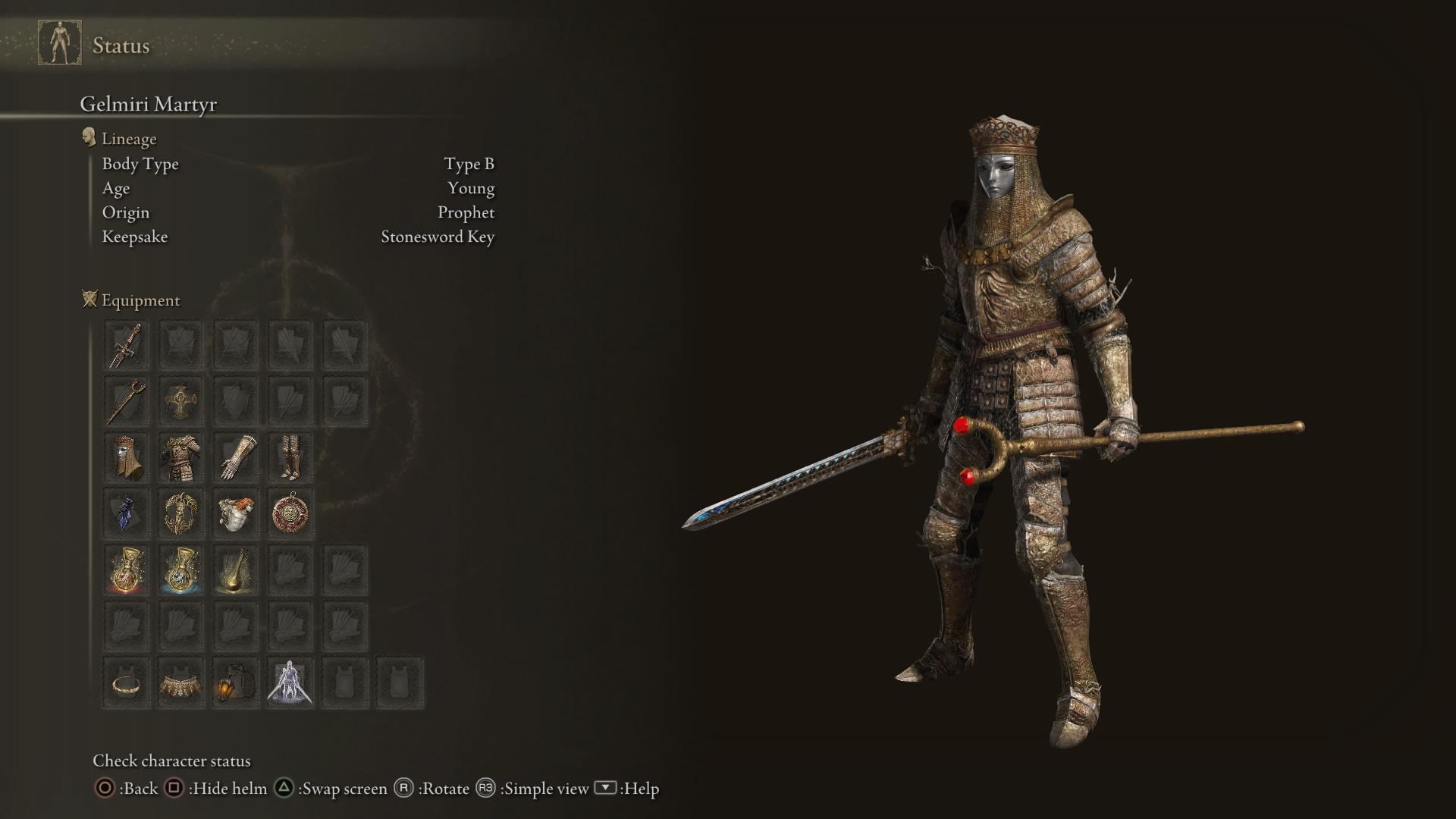 Consort's Mask with Altered Cleanrot r/EldenBling