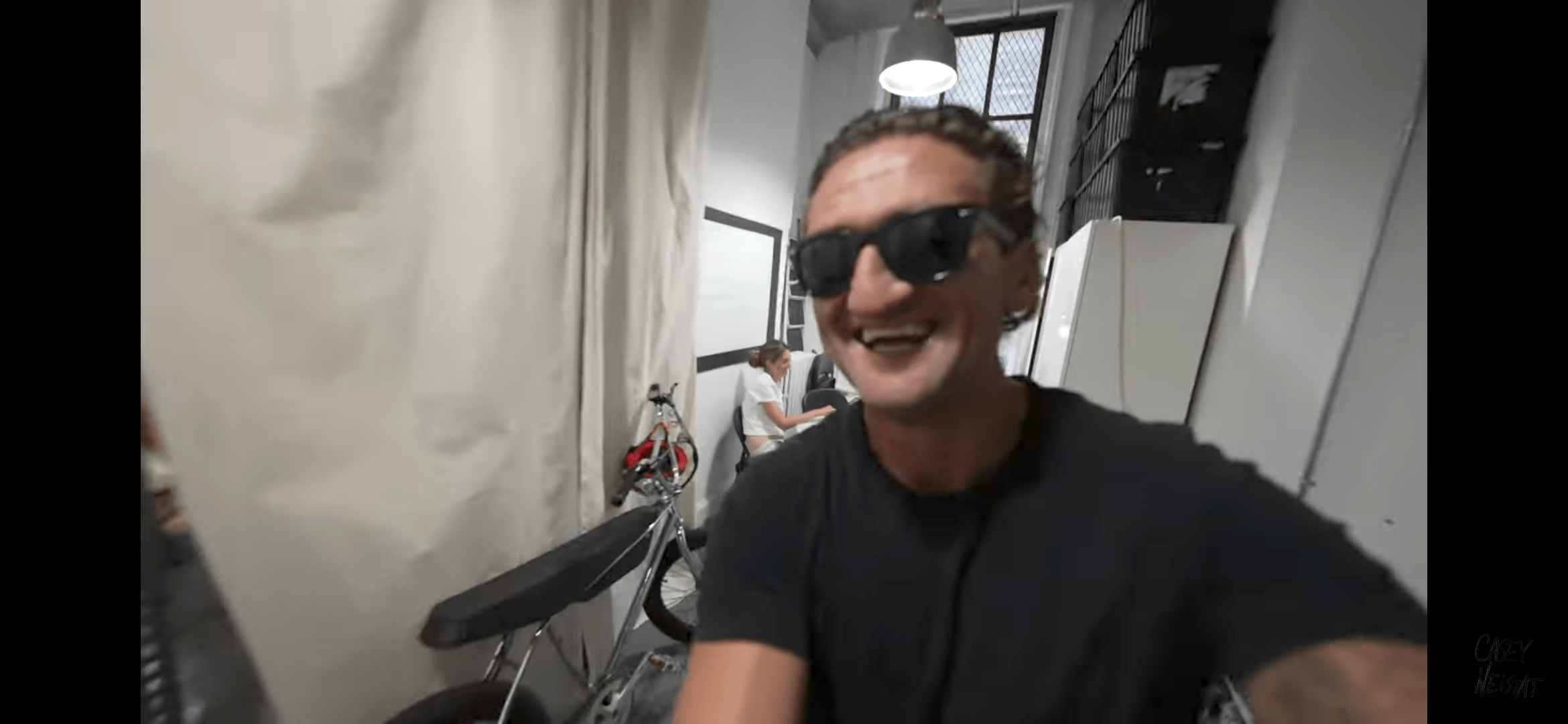 Spotted something cool in Casey Neistat's wife's office r/zoozbikes