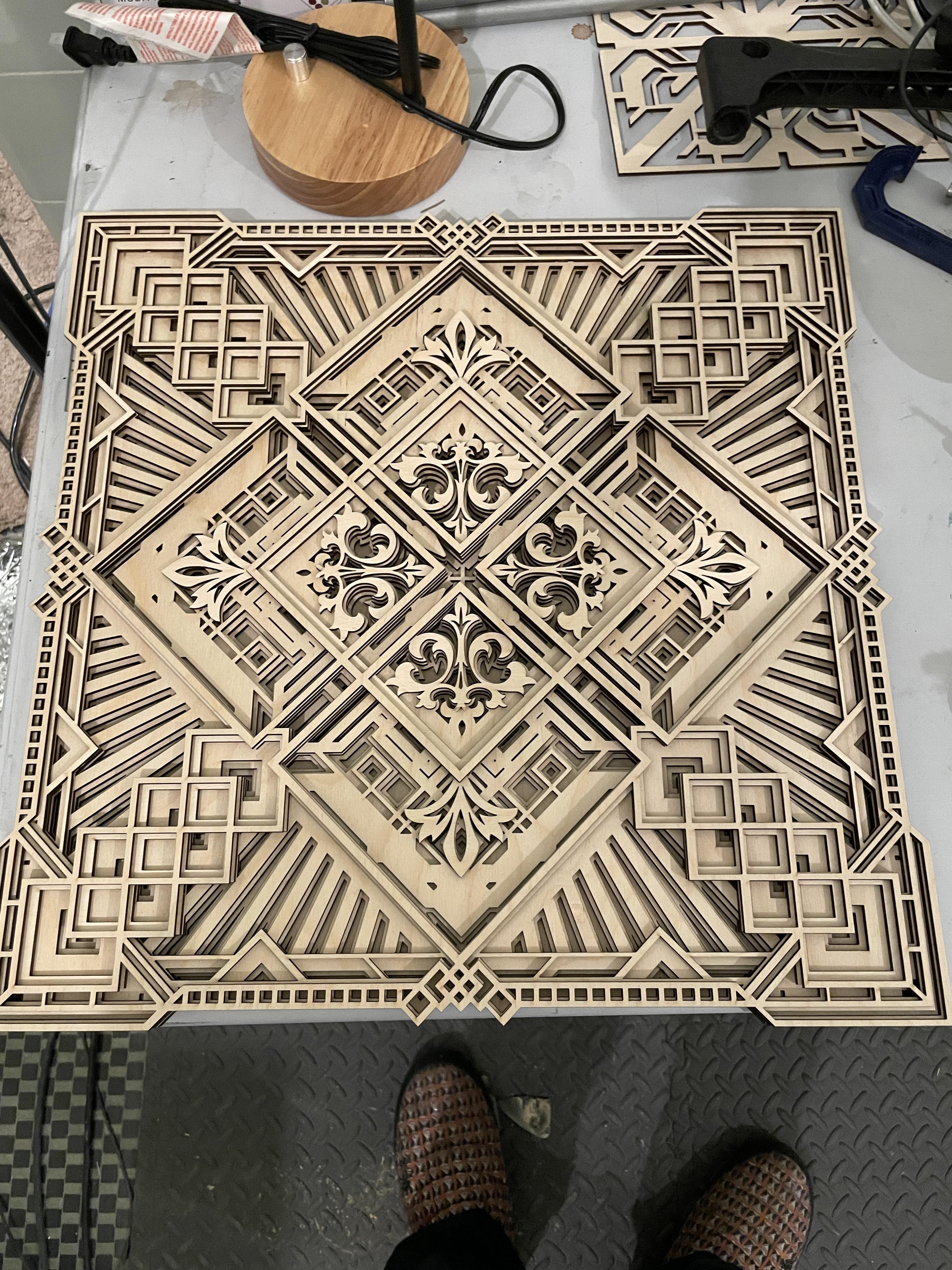 Something in the works. Should I stain or paint? r/woodworking