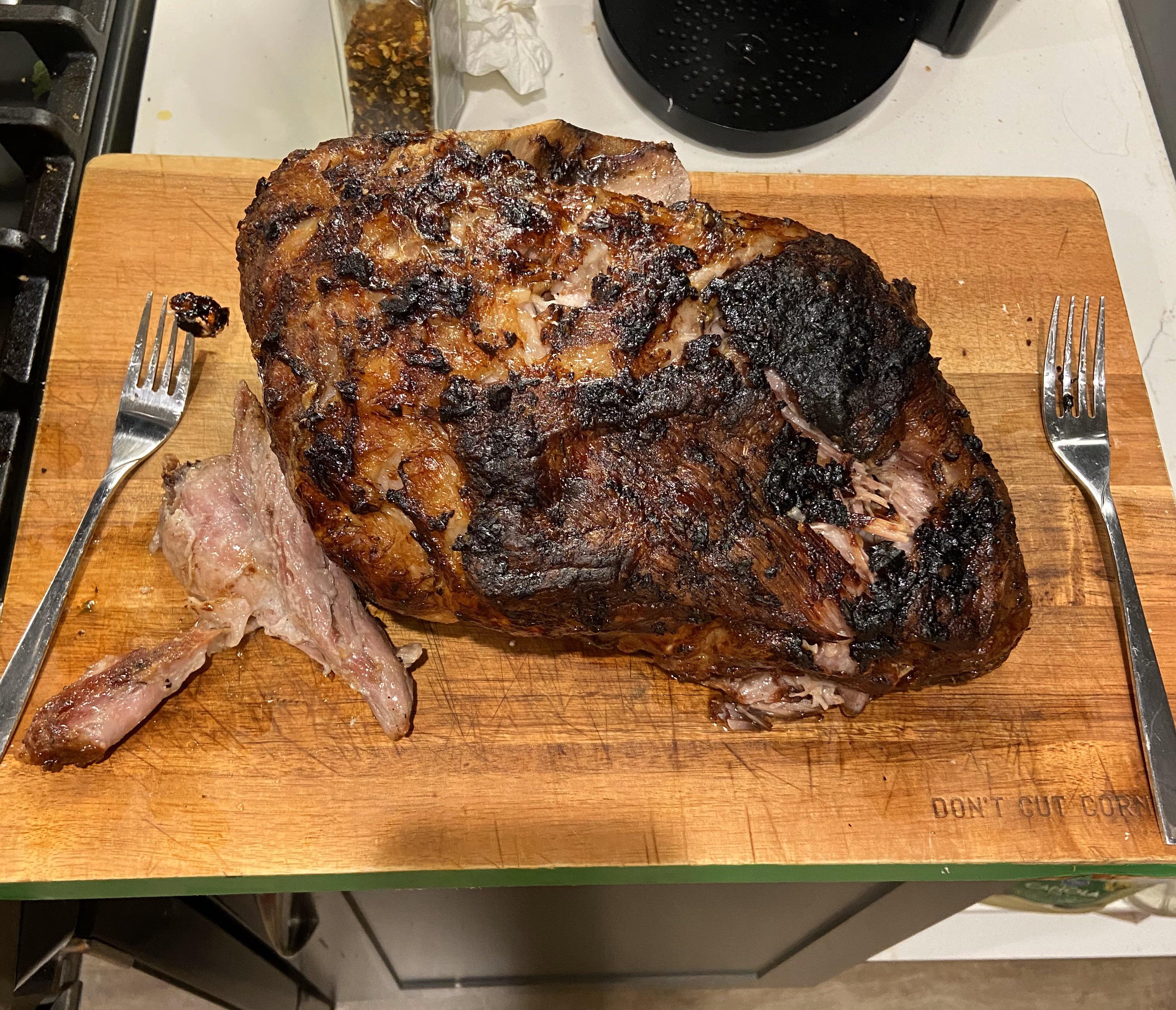Cuban style roast pork with mojo. Was amazing! r/seriouseats