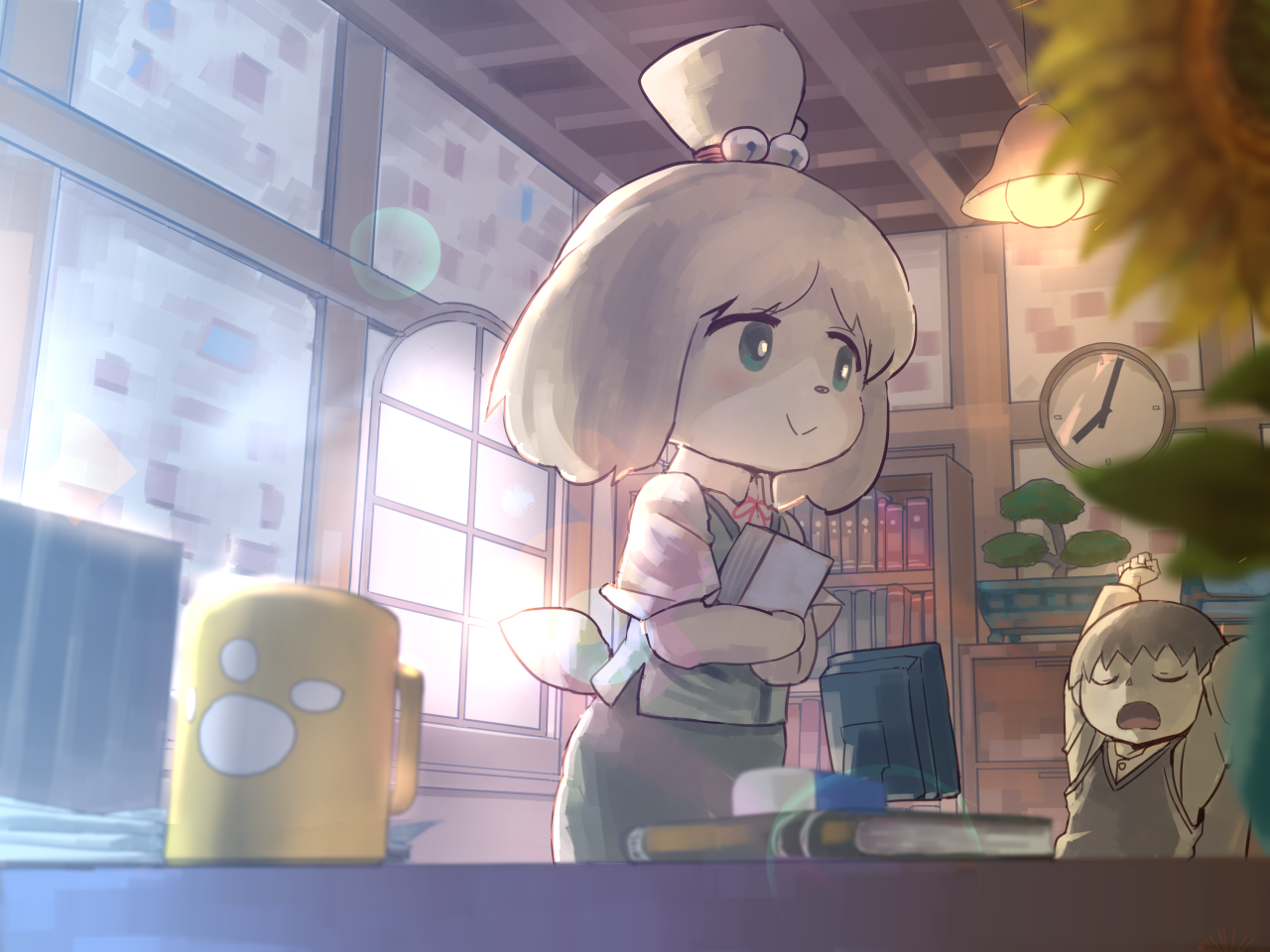 I think I've never seen Isabelle so beautiful AnimalCrossing