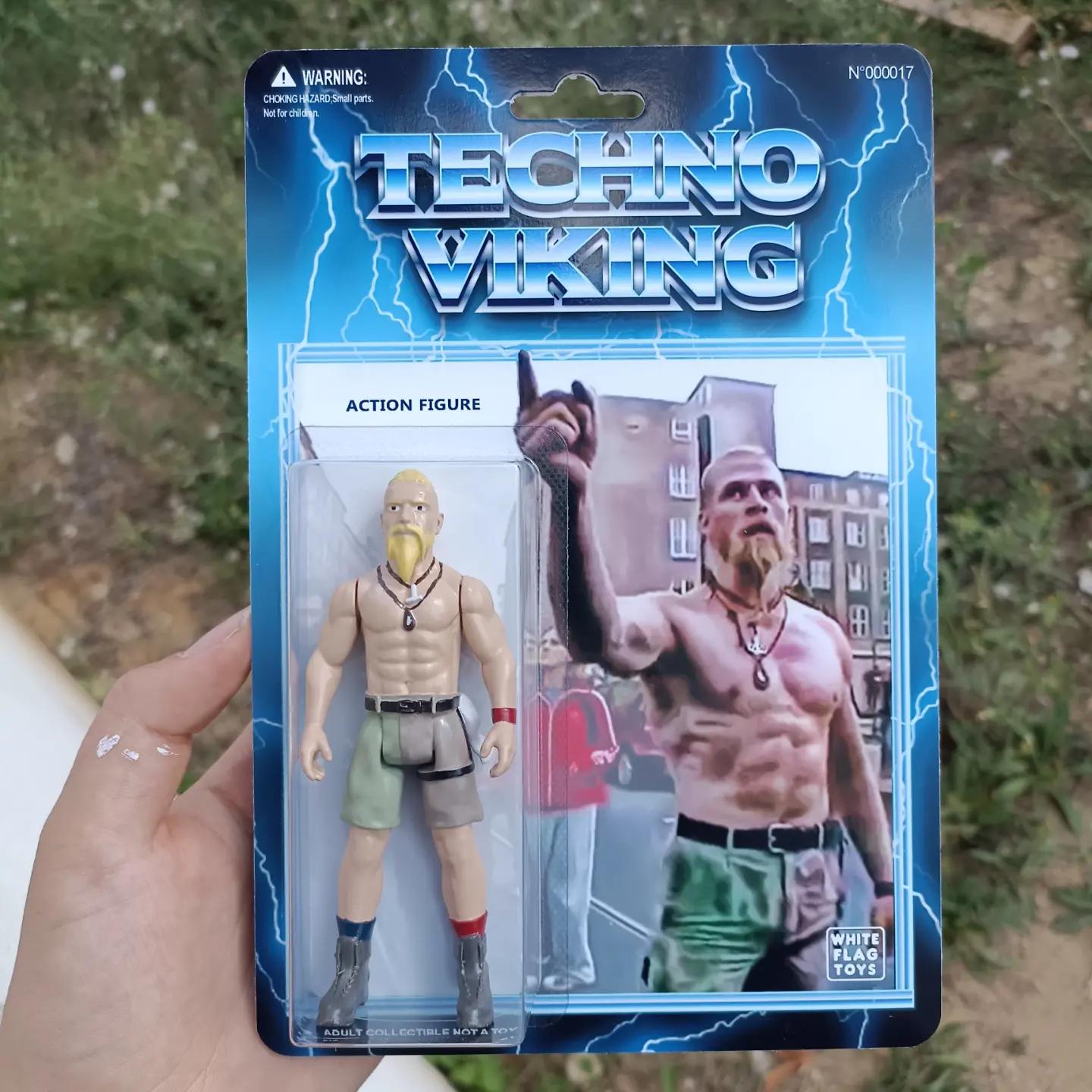 techno viking the action figure r/ravememes