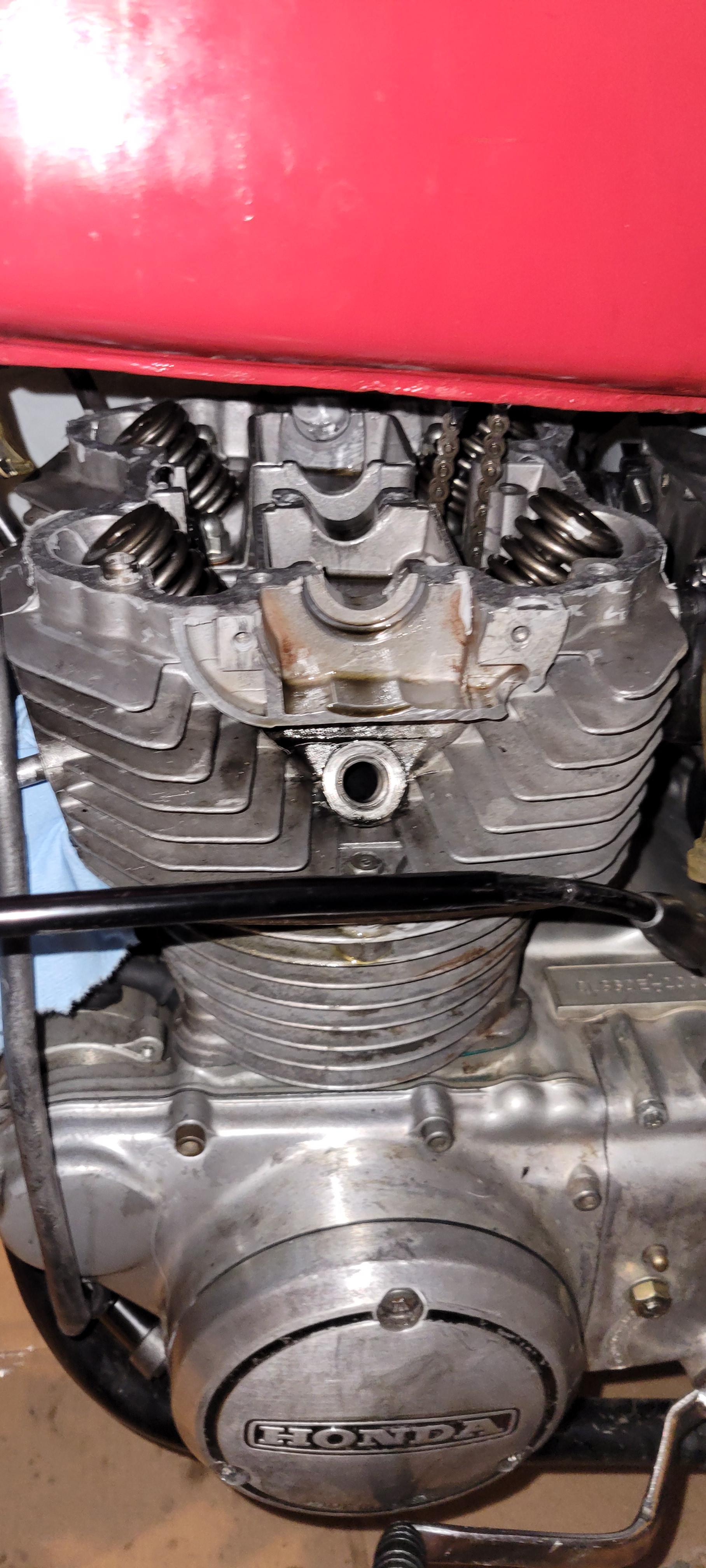 So hypothetically speaking, if someone dropped a bolt down the cam