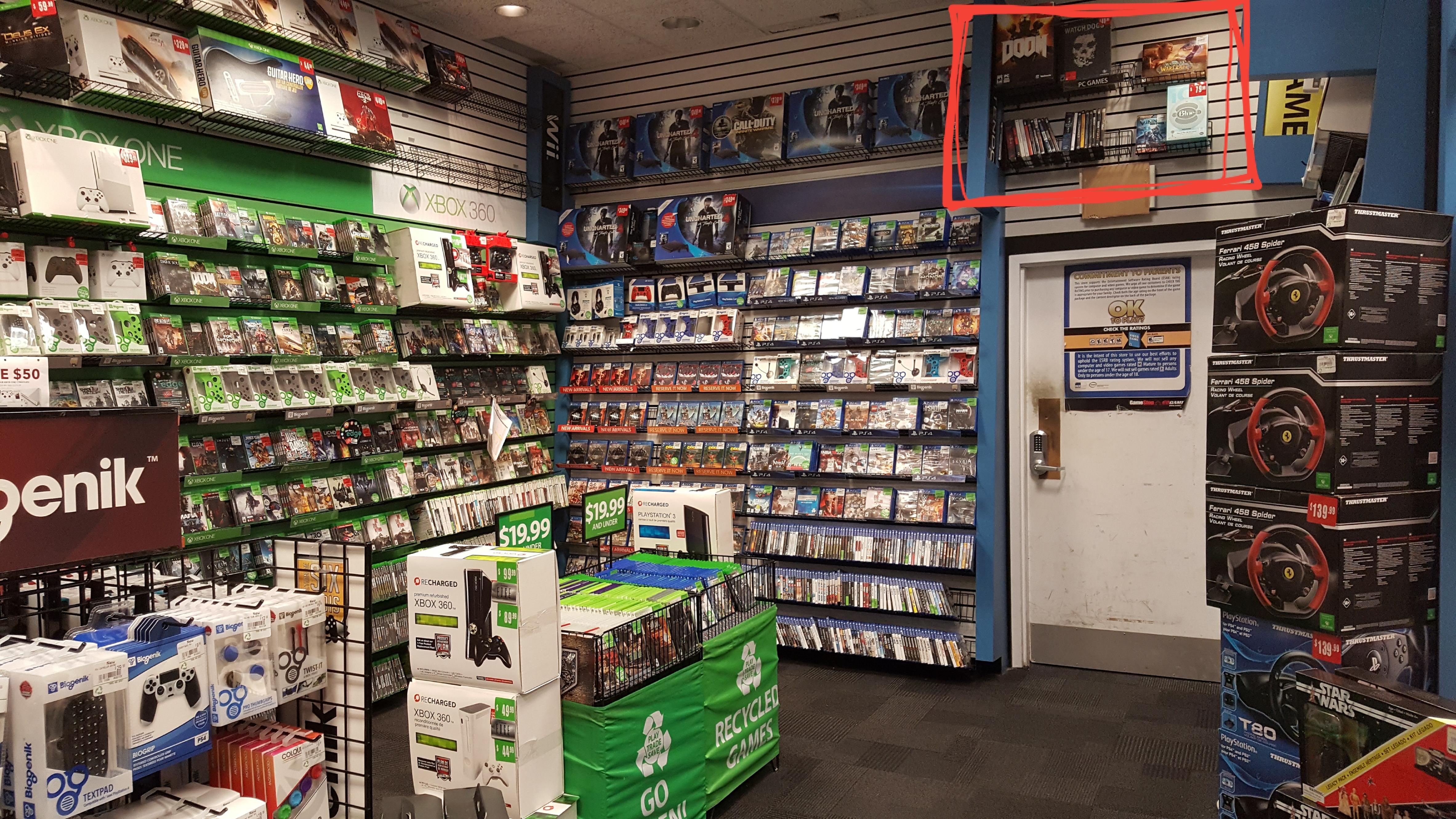 I don't think PC Gaming is getting the respect it deserves at my local